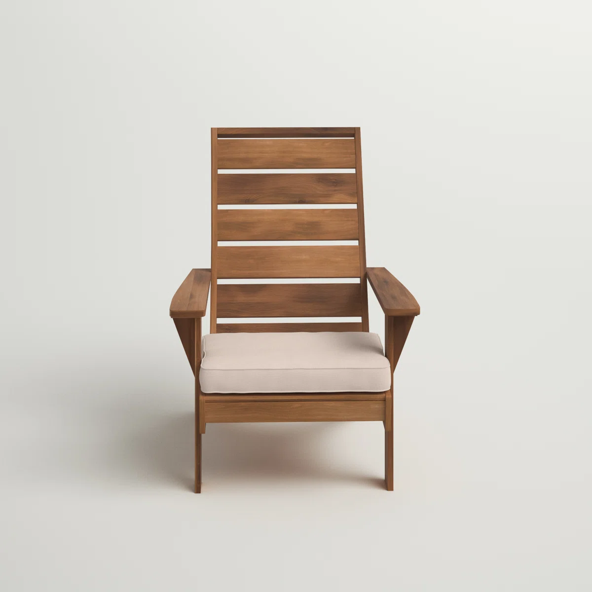  Teyra – Fauteuil extérieur en bois d’acacia avec coussin