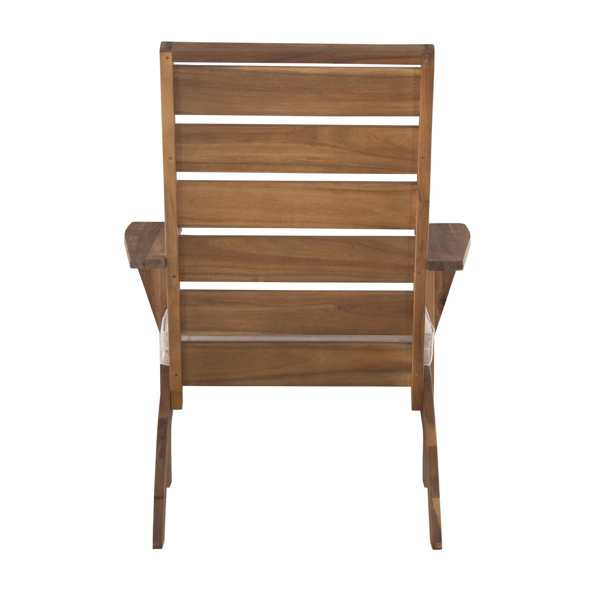  Teyra – Fauteuil extérieur en bois d’acacia avec coussin