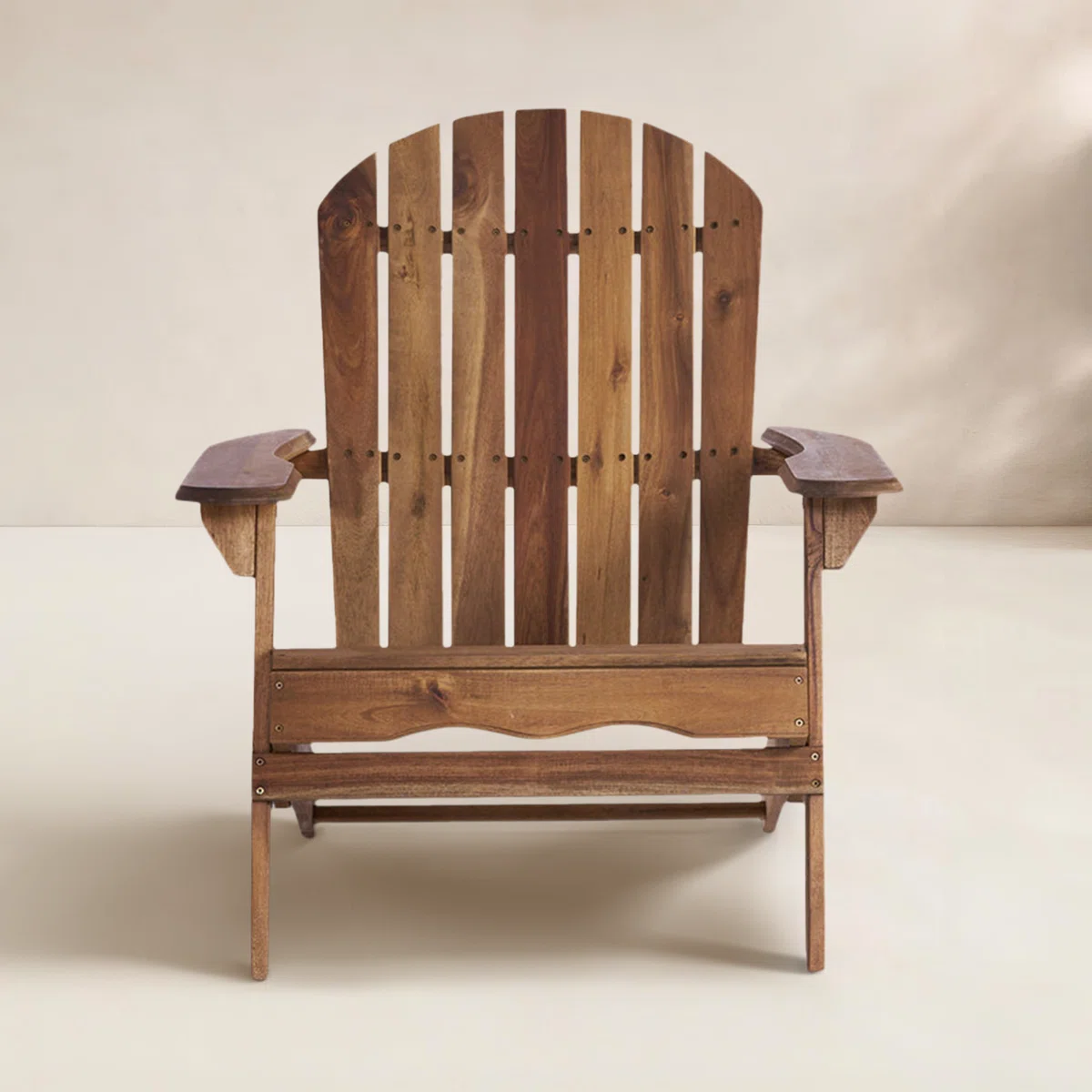 Wokira – Lot de 2 Chaises Adirondack Pliables pour Extérieur avec Confort et Style Intemporel 