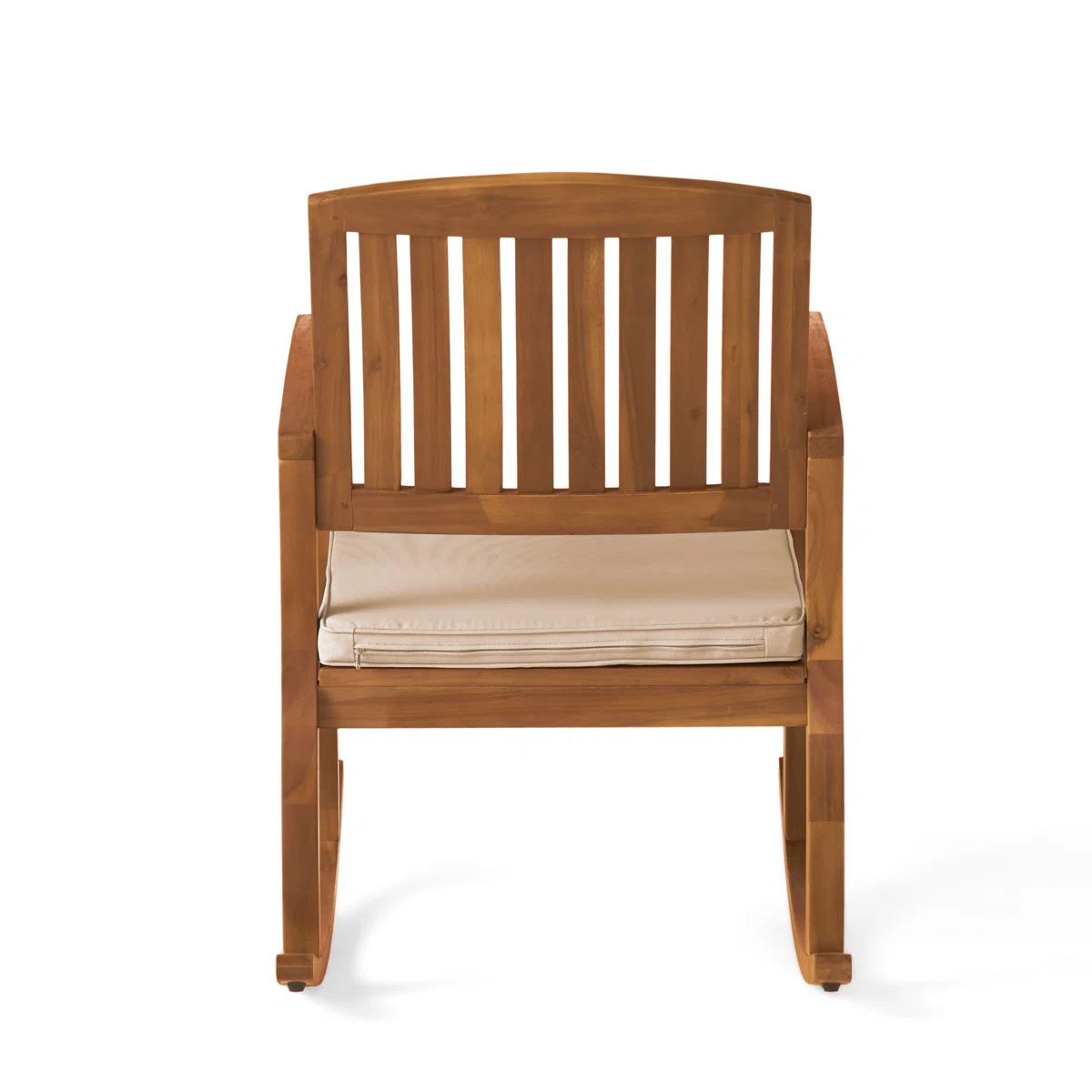Solea Duo – Salon de jardin 2 places en bois d’acacia avec coussins