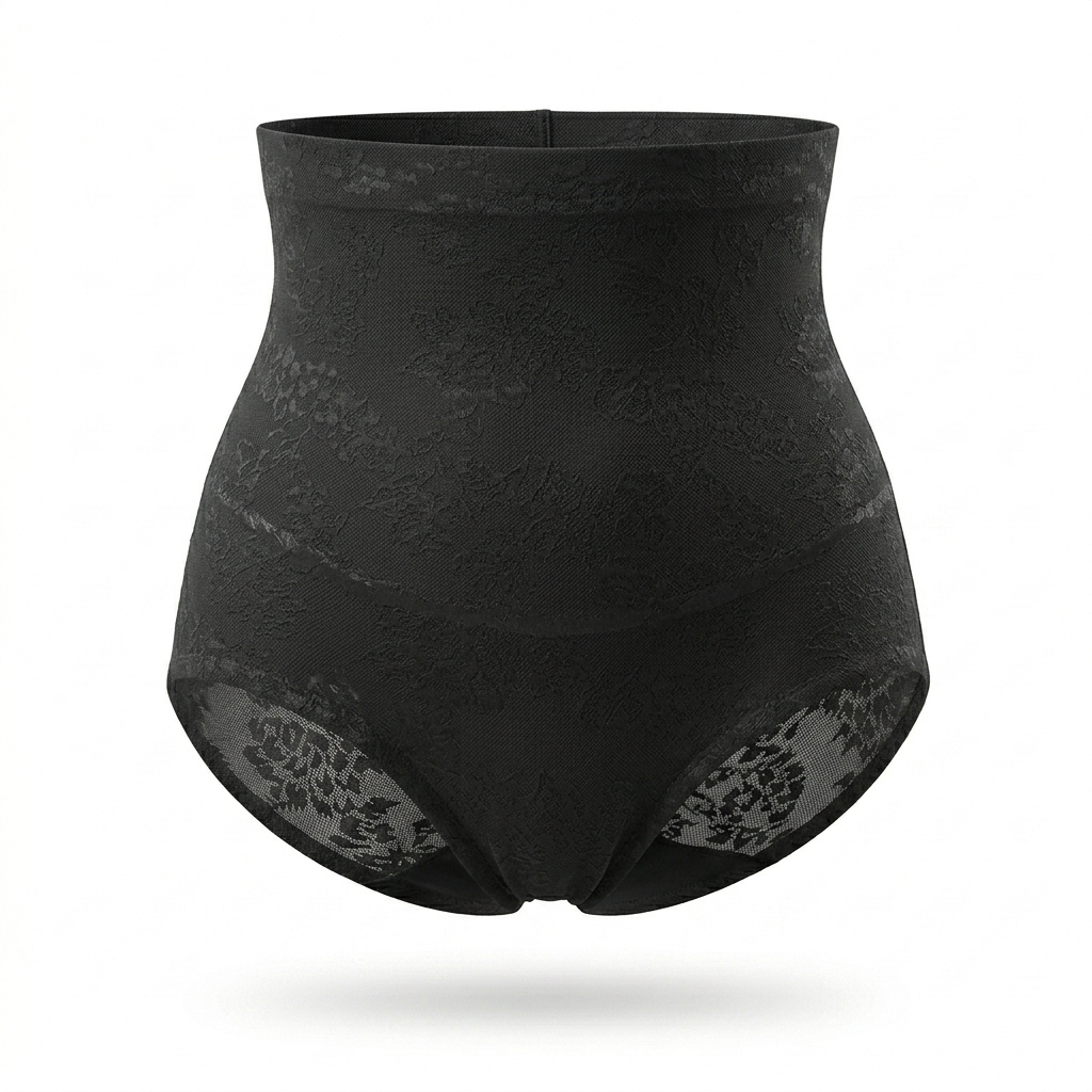 [HOPWIN LENGERIE] Invisible Bonded Lace Shaping Shorts | Breathable Evening Control