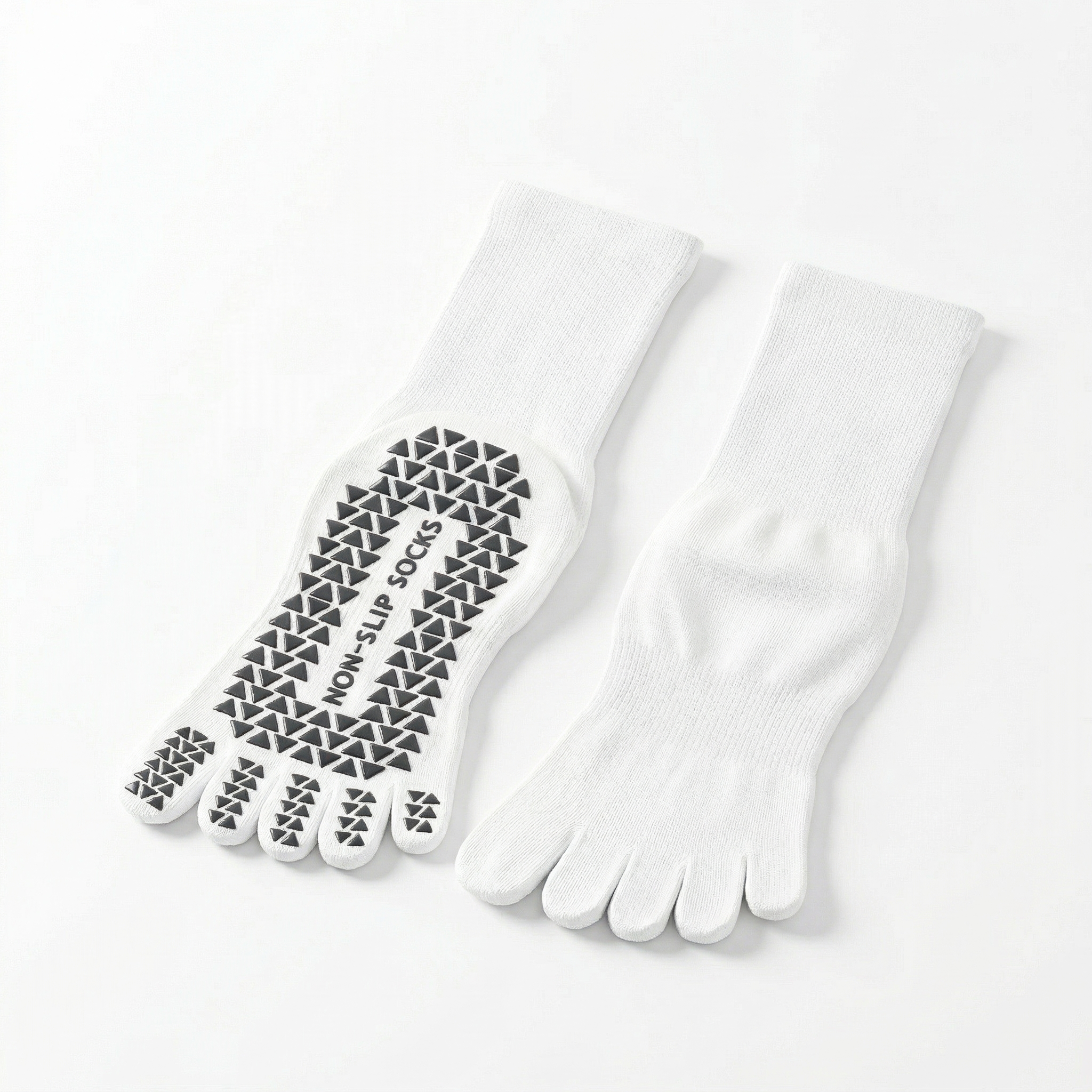 [HOPWIN LINGERIE x JUST BEHAVIOR] Premium Silicone Grip Pilates Socks | Sweat-Absorbent Yoga Essentials