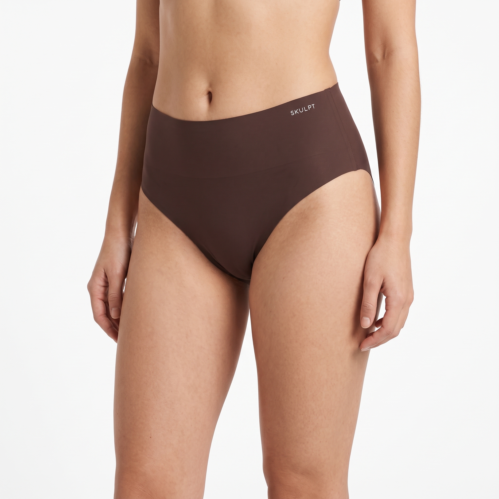 [HOPWIN LINGERIE] Seamless Bonded Mid-Rise Cheeky Panty | Light-to-Medium Core Control
