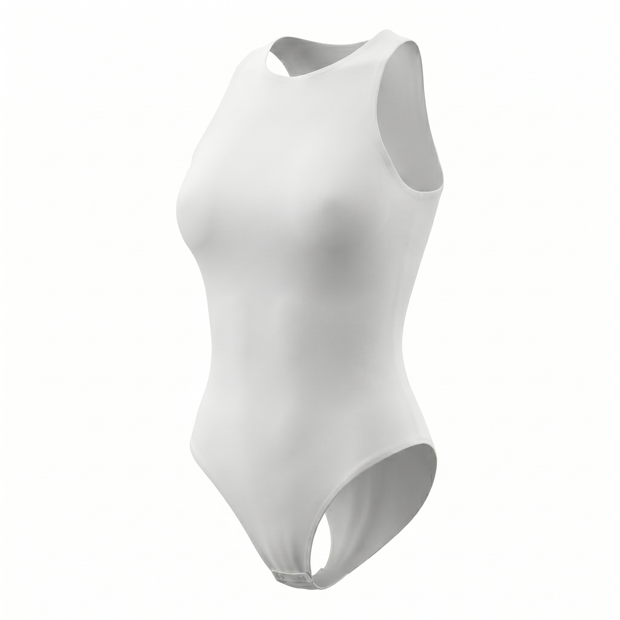 [HOPWIN LINGERIE] Mock-Neck Compressive Active Bodysuit | Medium Sculpt & Bounce Control