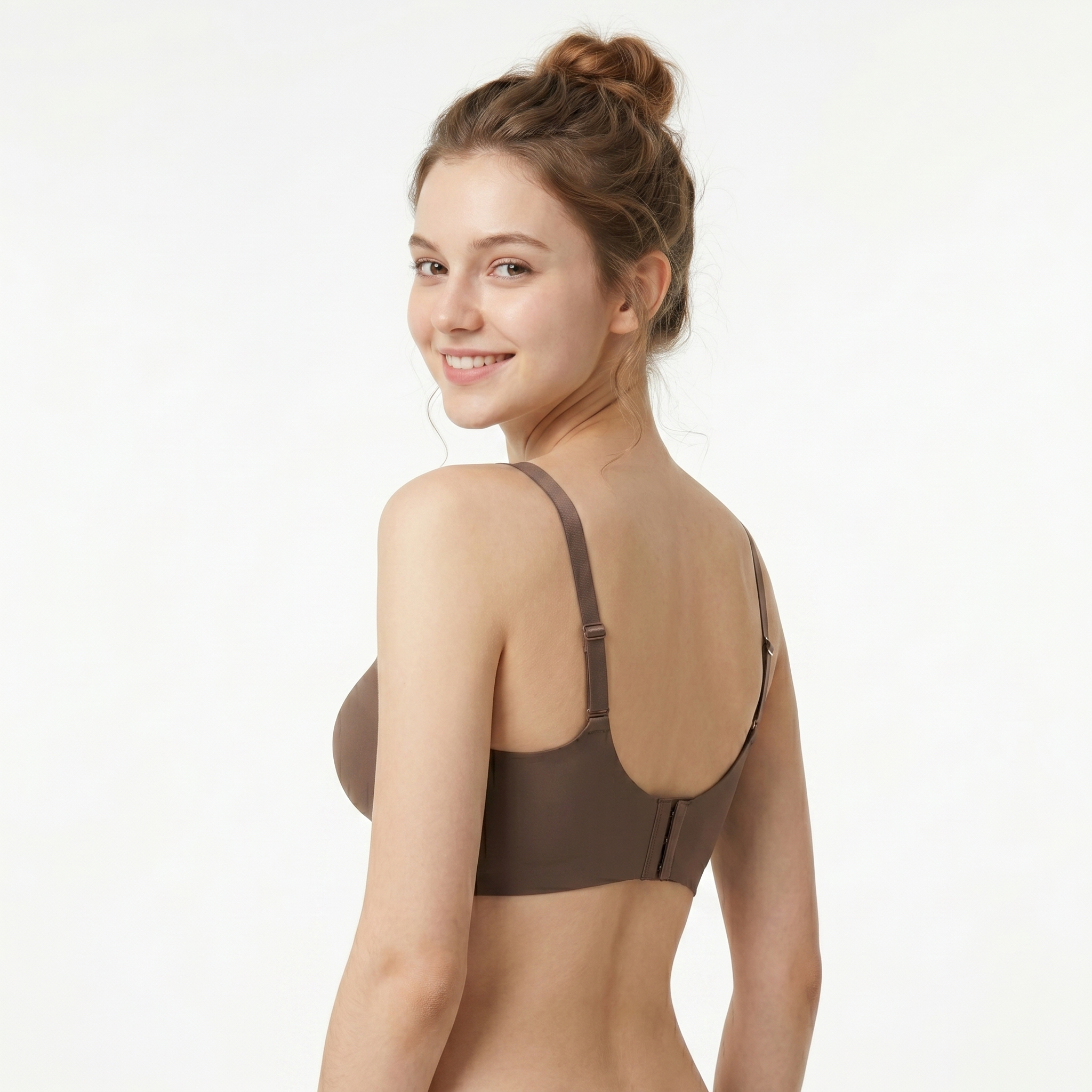 [HOPWIN LINGERIE] Premium Jelly Gel Support Wirefree Bra | Seamless Everyday Comfort