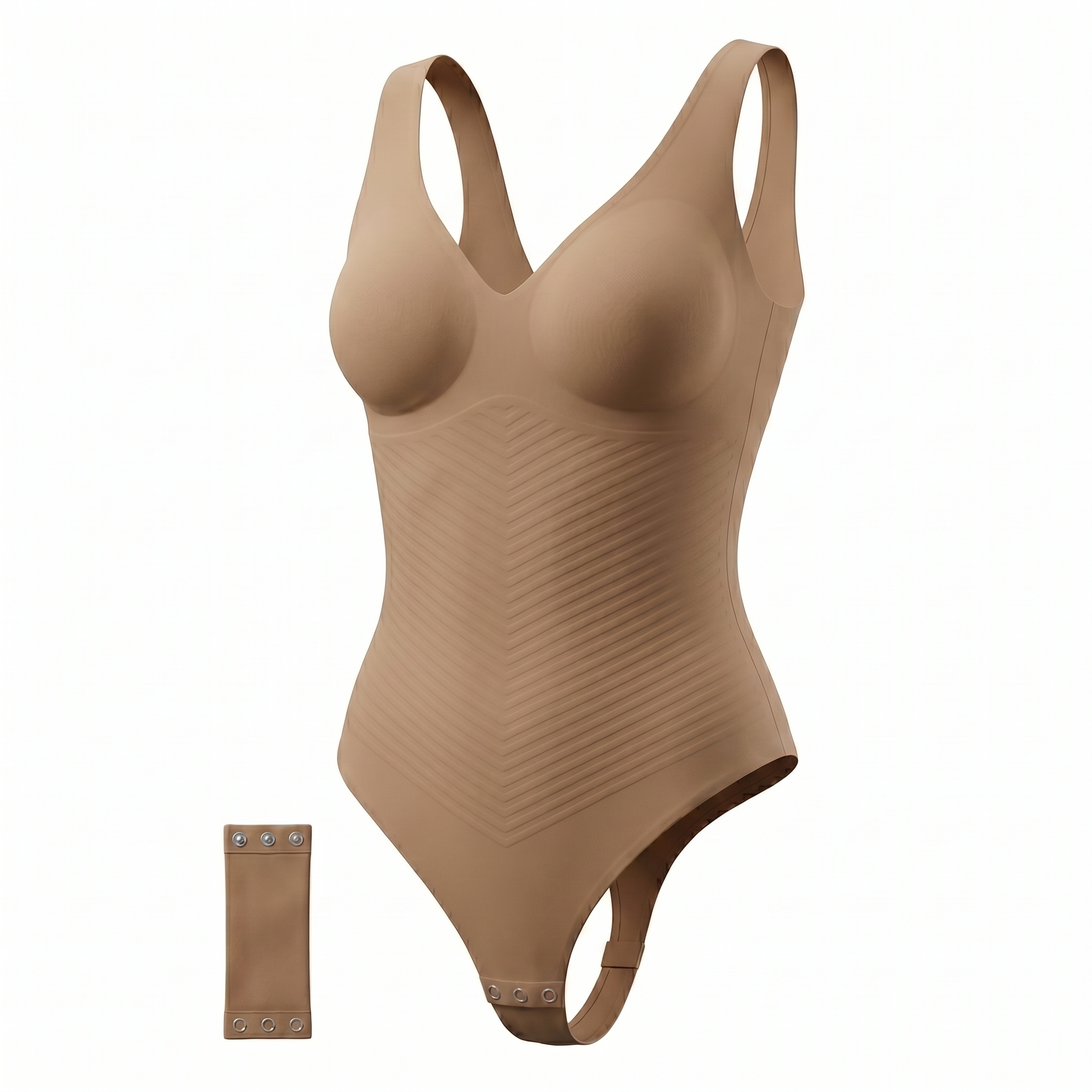 [HOPWIN LINGERIE] Anti-Slip Silicone Grip Bodysuit | High-Retention Evening & Everyday Shapewear