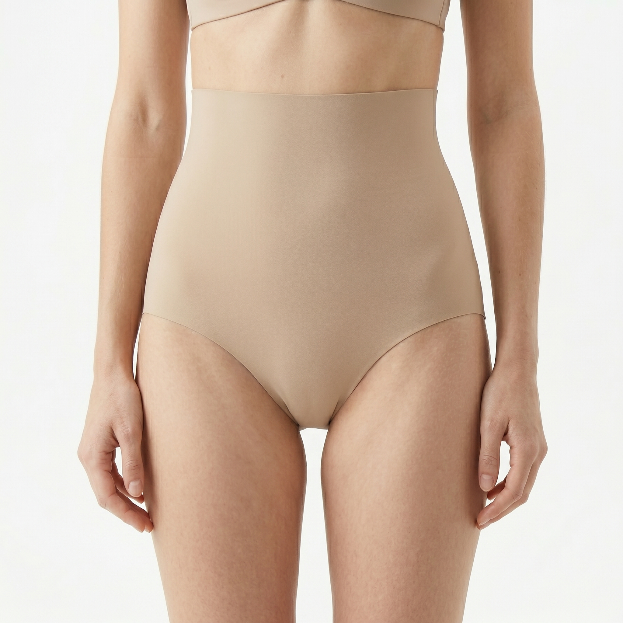 [HOPWIN LENGERIE] Active Dot-Bonded High-Rise Biker Shorts | Seamless Core Sculpting