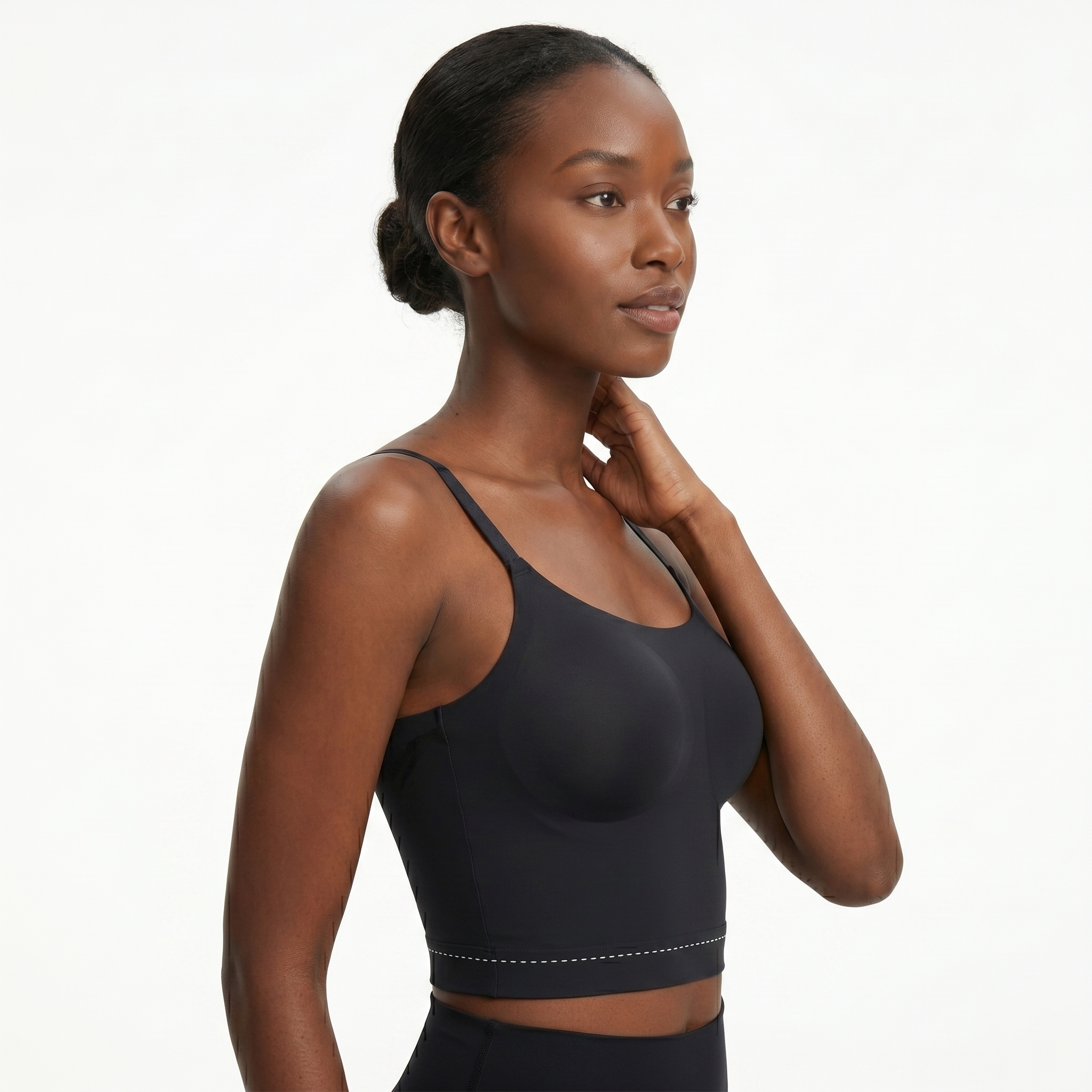 [HOPWIN LENGERIE] Second-Skin Fusion Bonded Camisole | Active-to-Chic Seamless Tank