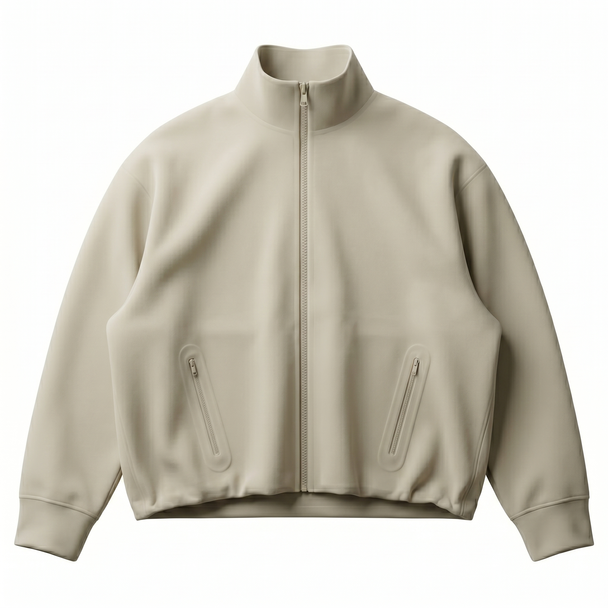 [HOPWIN LENGERIE] Hybrid-Stitch Contour Active Jacket | Studio-to-Street Sleek Fit