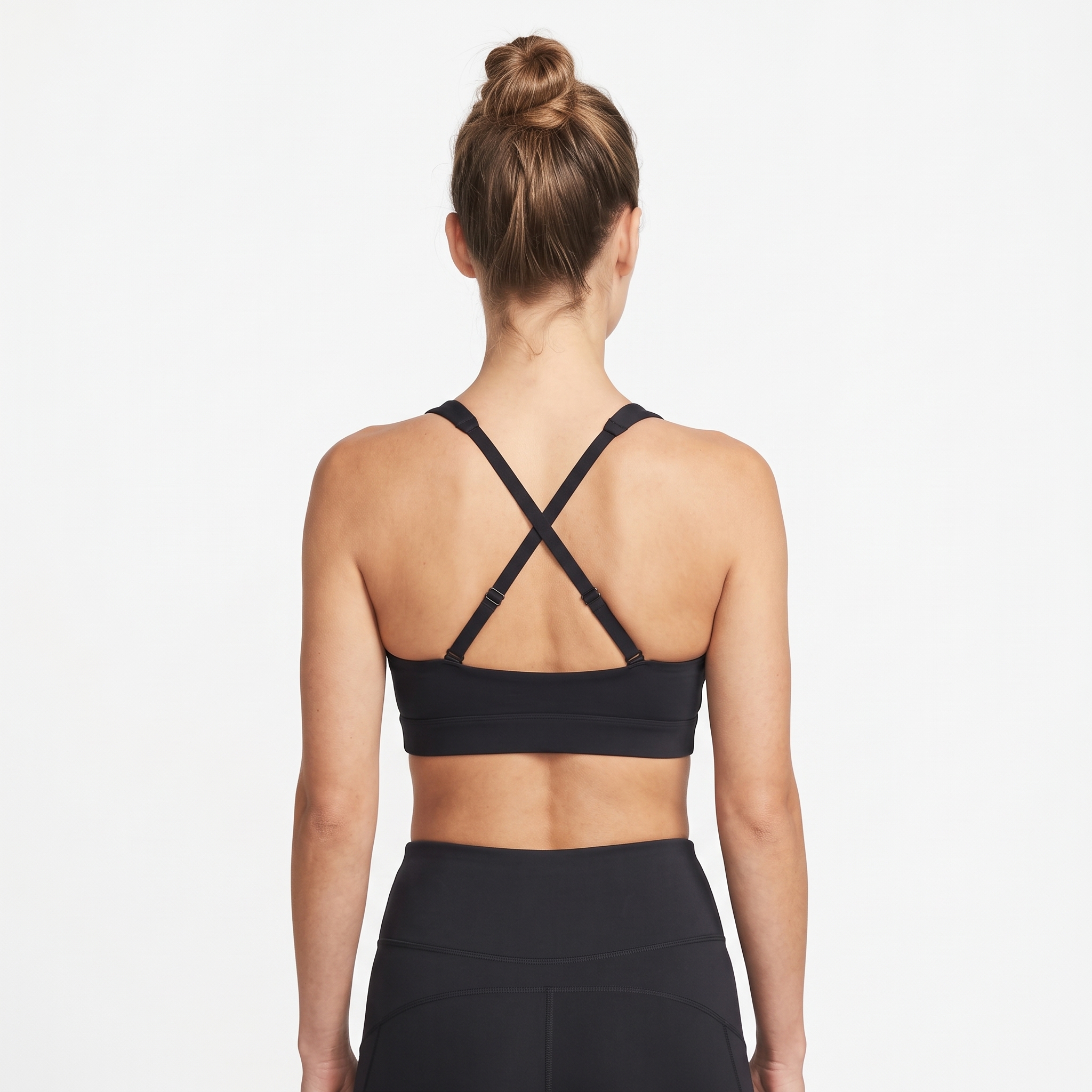 [HOPWIN LINGERIE] Adjustable X-Back Seamless Bralette | Hyper-Stretch U-Neck Contour