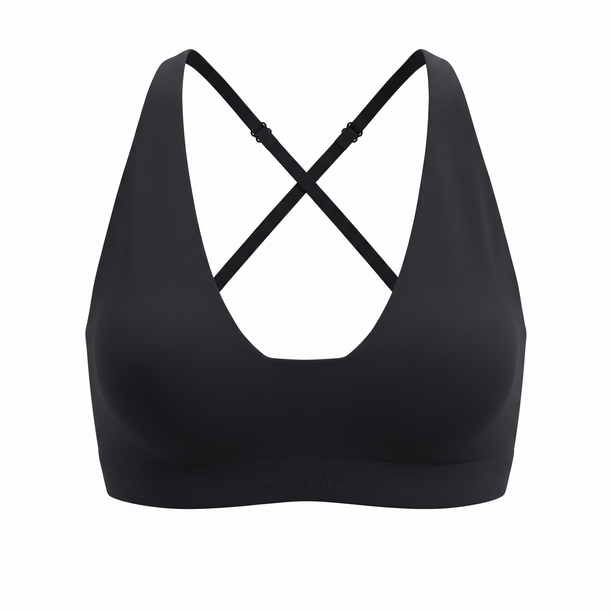 [HOPWIN LINGERIE] Adjustable X-Back Seamless Bralette | Hyper-Stretch U-Neck Contour
