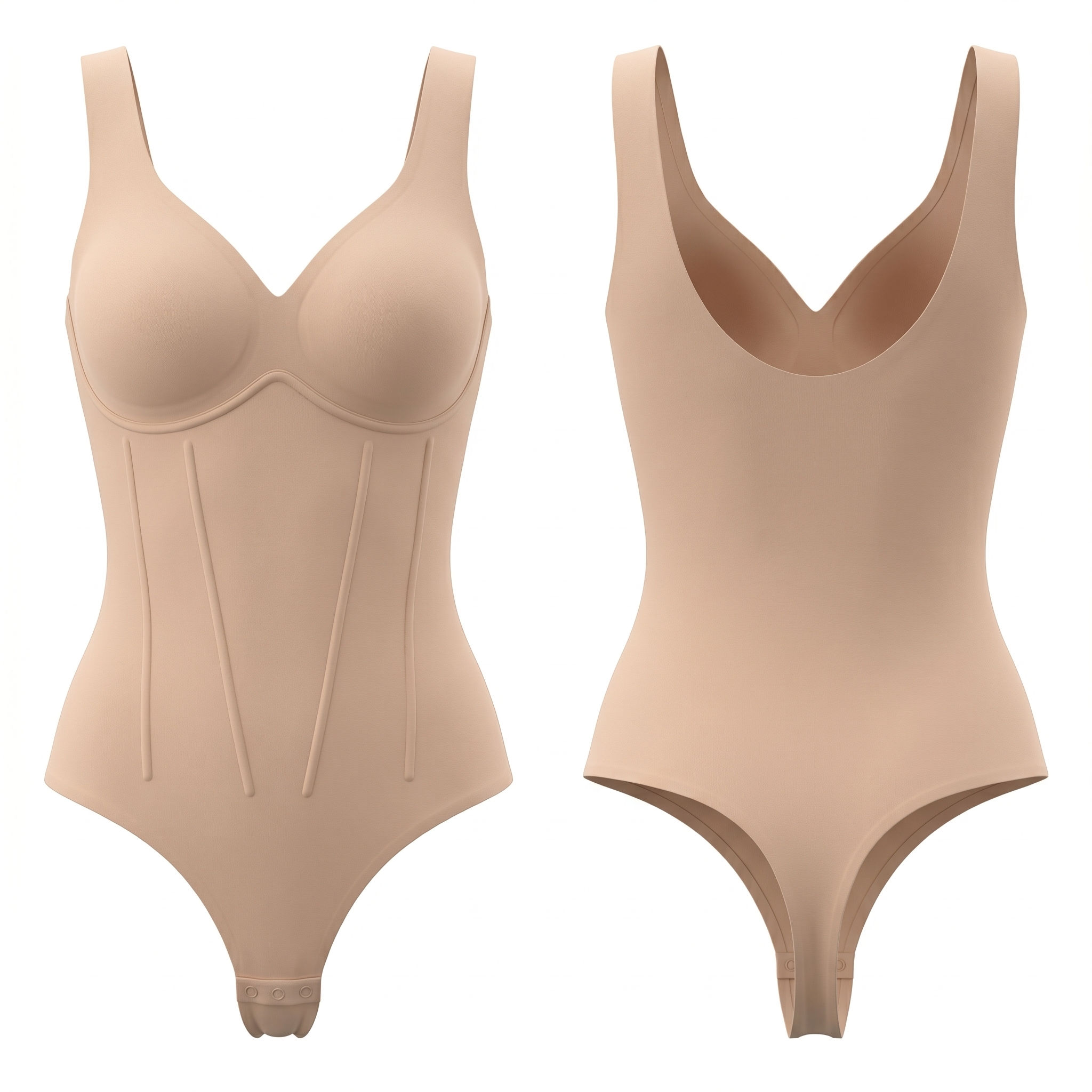 [HOPWIN LENGERIE] Sculpt & Style Adaptive Bodysuit | Day-to-Night Seamless Silhouette