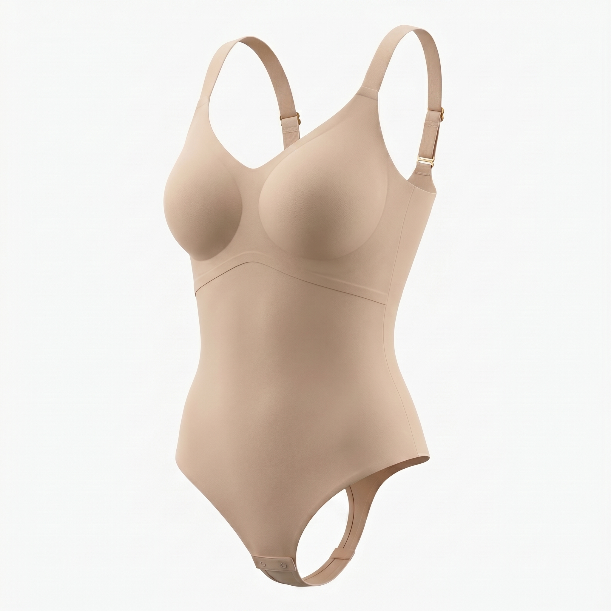 [HOPWIN LENGEIRE] Micro-Dot Contour Active Bodysuit | Medium-Sculpt Versatile Shapewear