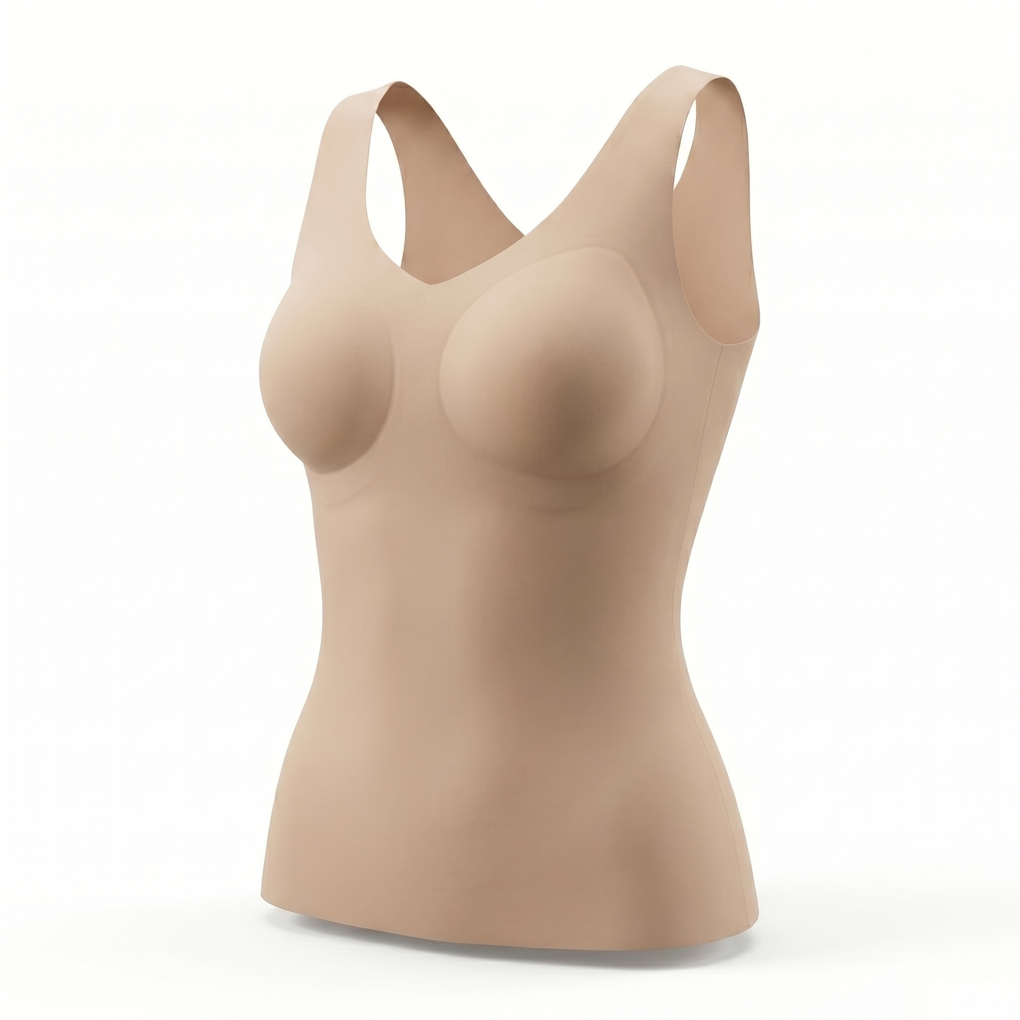 [HOPWIN LENGERIE] Sleek Dot-Bonded Sculpting Top | Compressive Core & Bust Control
