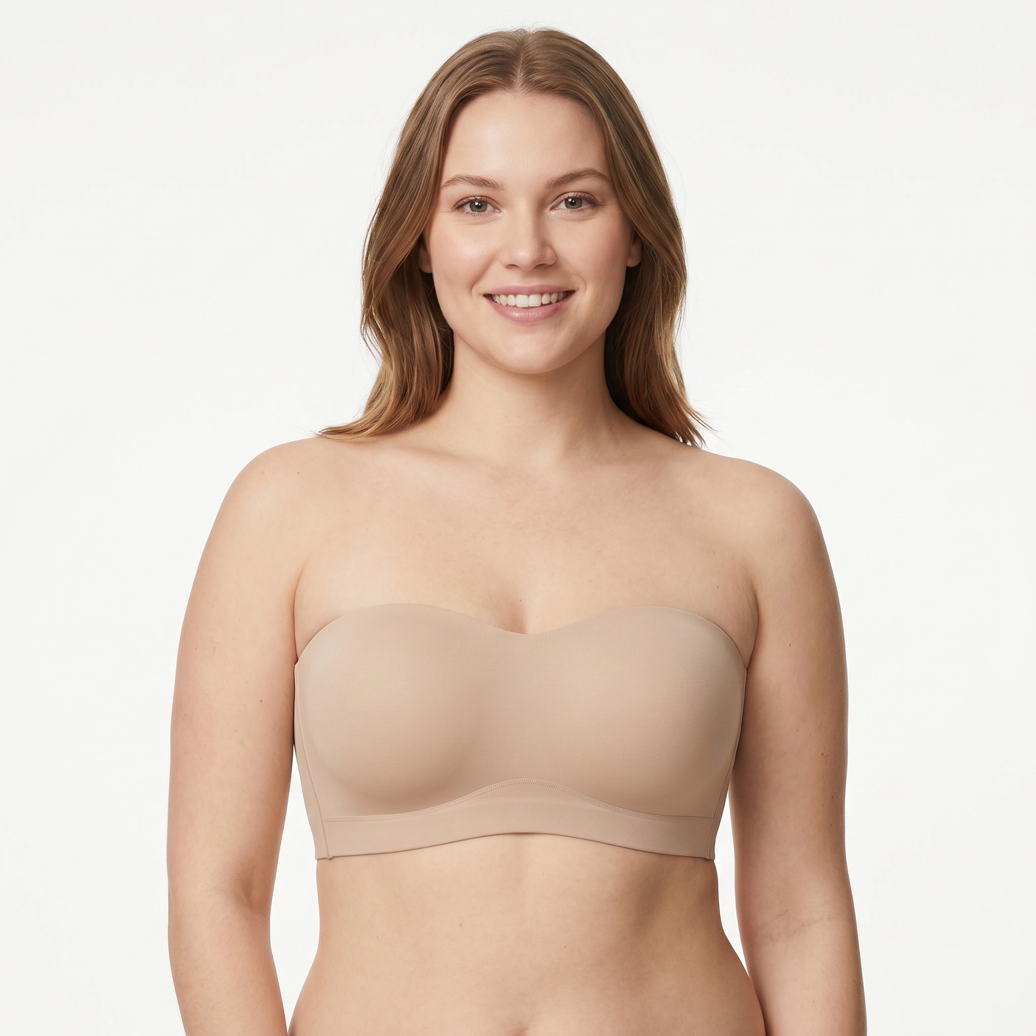 [HOPWIN LENGERIE] Multi-Way Barely-There Bonded Bra | Seamless Convertible Comfort
