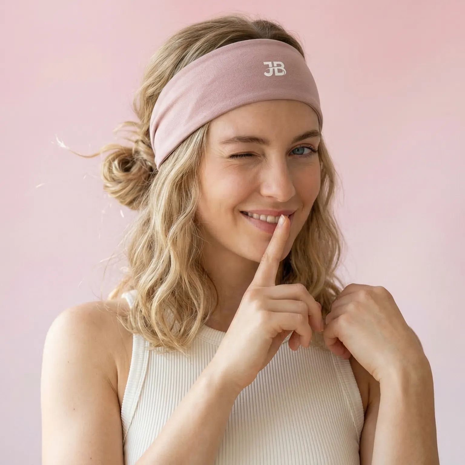 [HOPWIN LINGERIE x JUST BEHAVIOR] Ultra-Grip Quick-Dry Active Headband | High-Stretch Sweatband