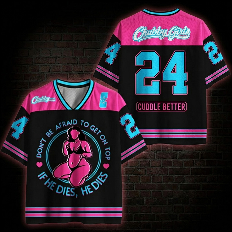 Vintage Don't Be Afraid To Be On Top If He Dies Mesh Jersey