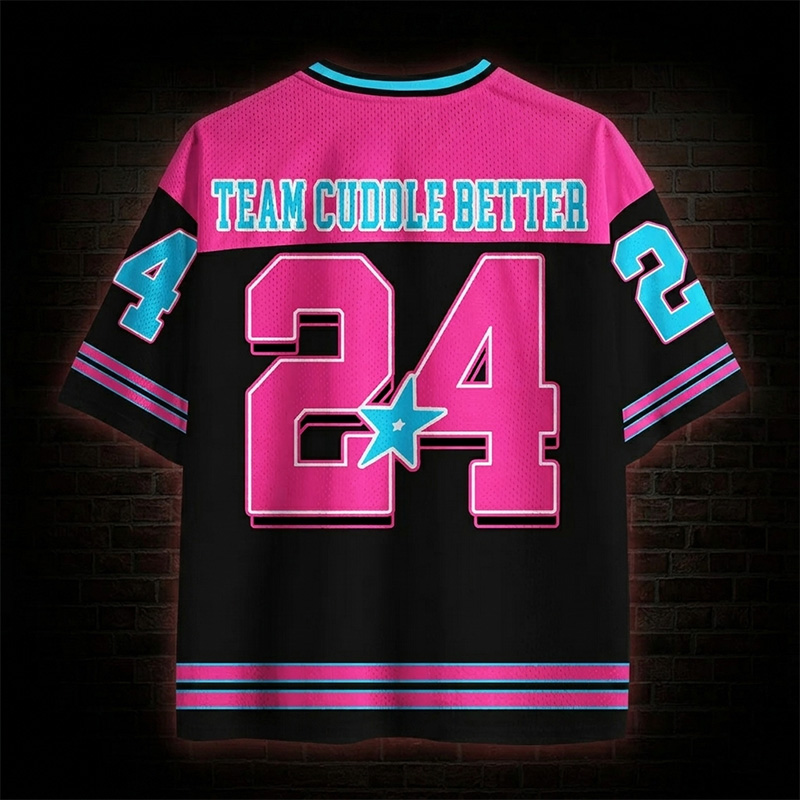 Vintage Chubby Girls Cuddle Better Mesh Jersey