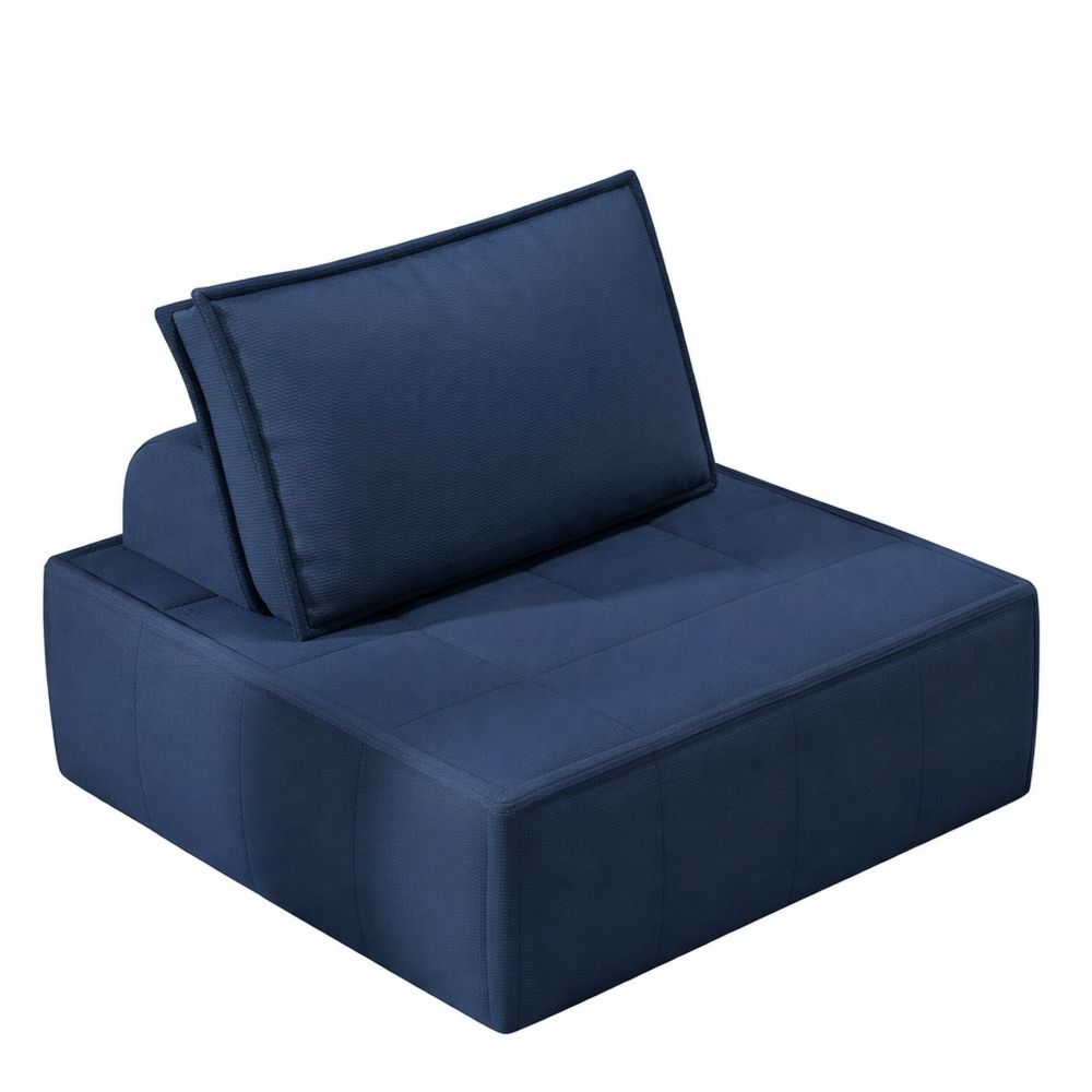 Bequemer Loungesessel mit Verstellbarer Rückenlehne für Wohnzimmer