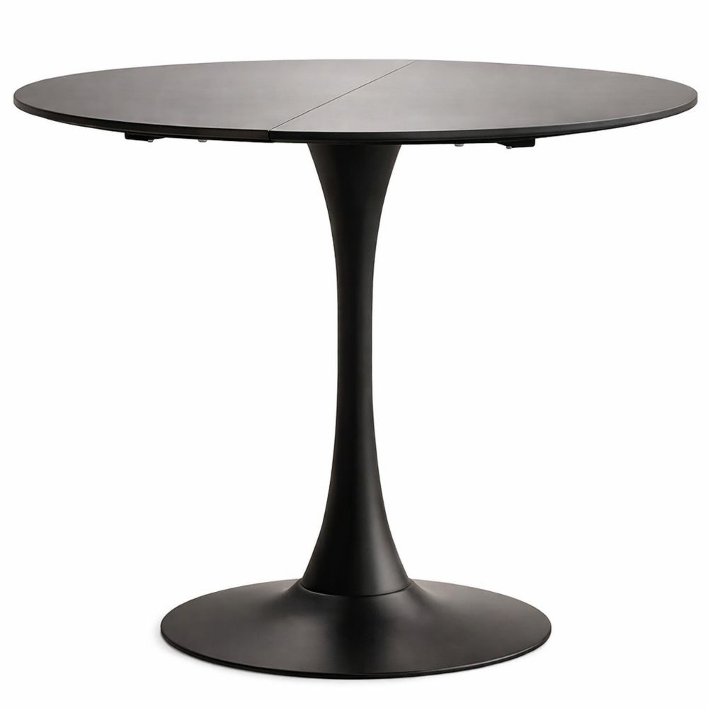 Moderner runder Esstisch 80 cm für 2–4 Personen, geeignet für Küche und Wohnzimmer