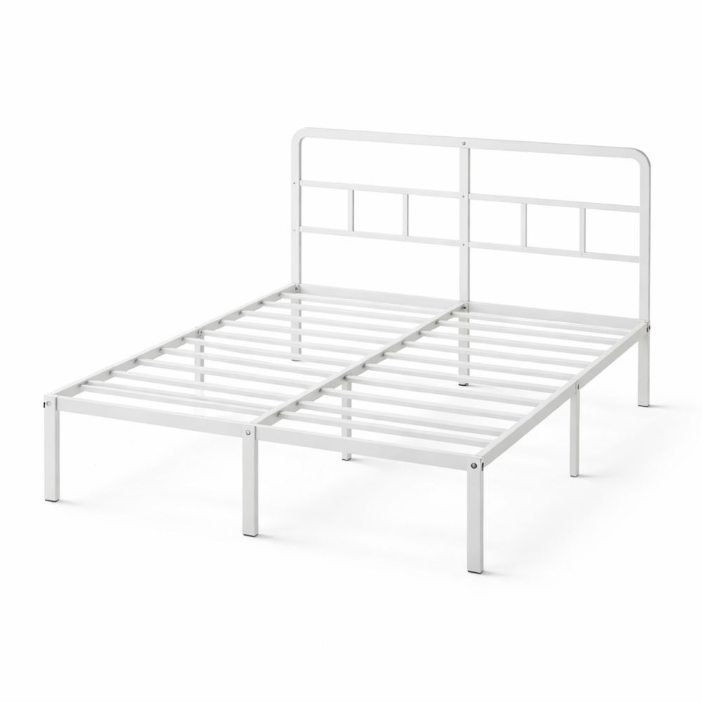 Metallbett 160x190 cm mit Lattenrost und Stauraum