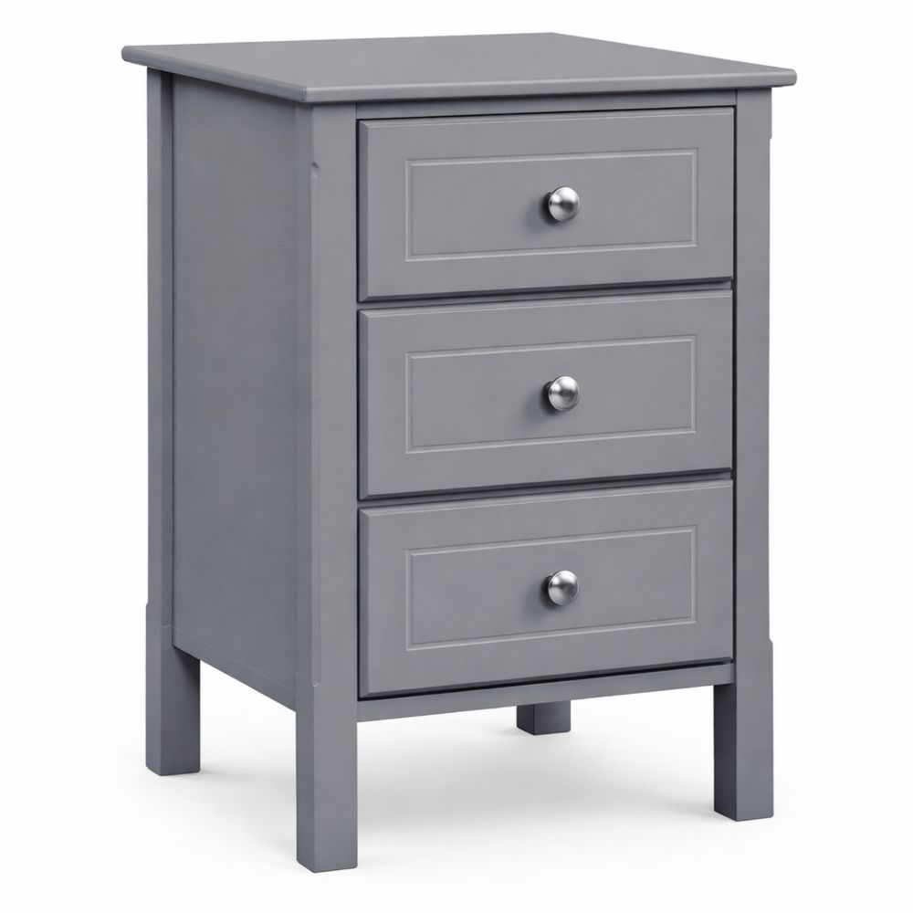 Moderner Nachttisch mit 3 Schubladen, ideal für Wohn- und Schlafzimmer