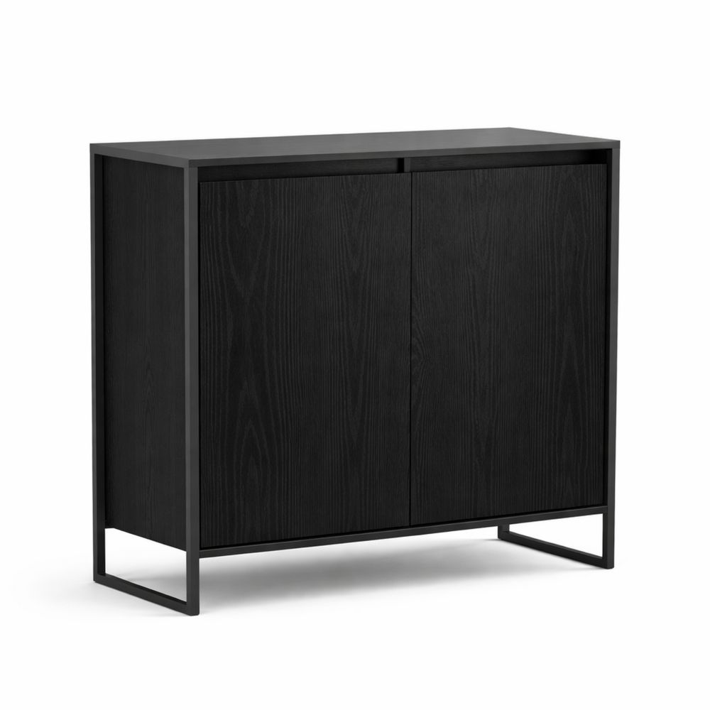 Moderner Schrank mit Eichenoptik und Stauraum