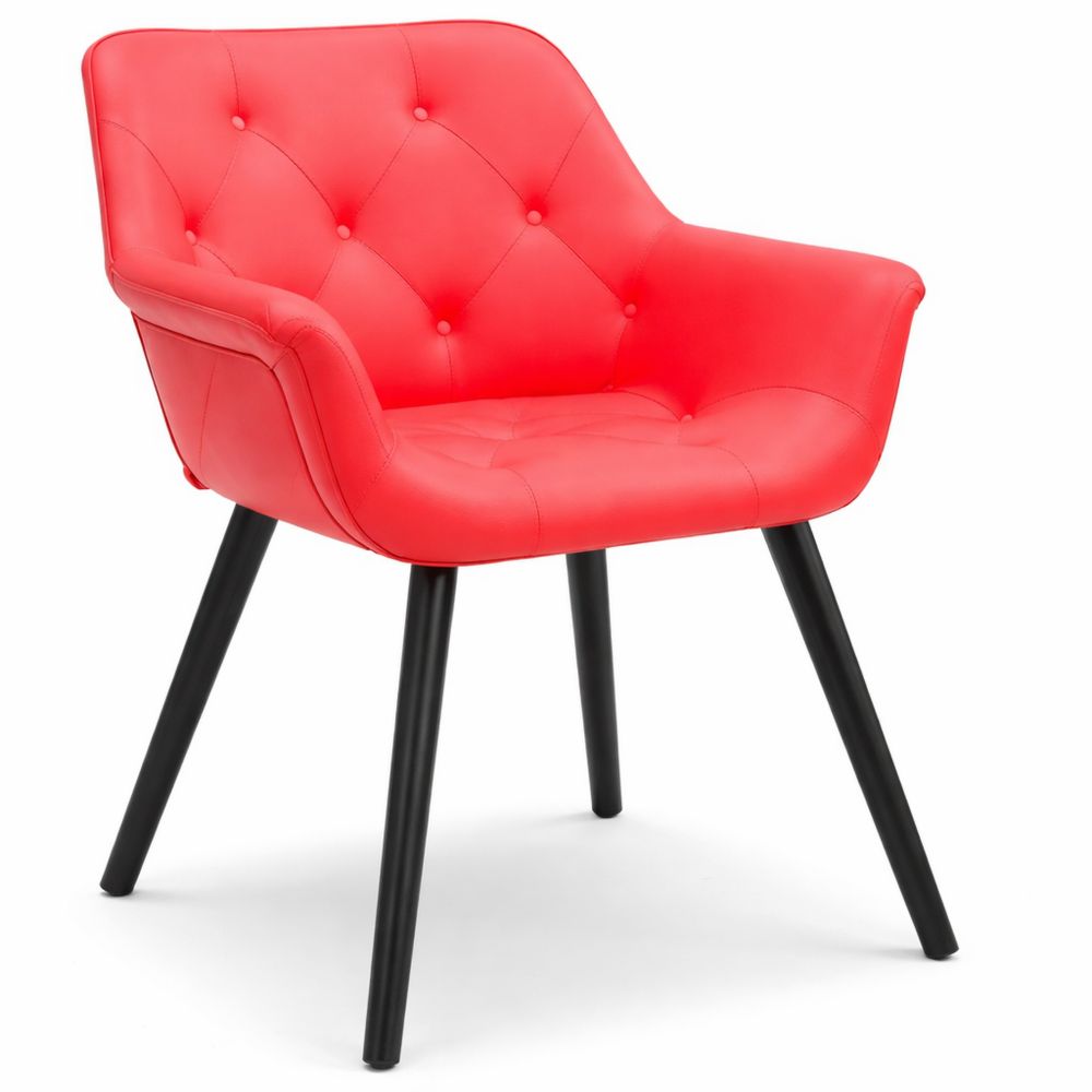 Moderner Barstuhl mit Kunstleder, robust und pflegeleicht