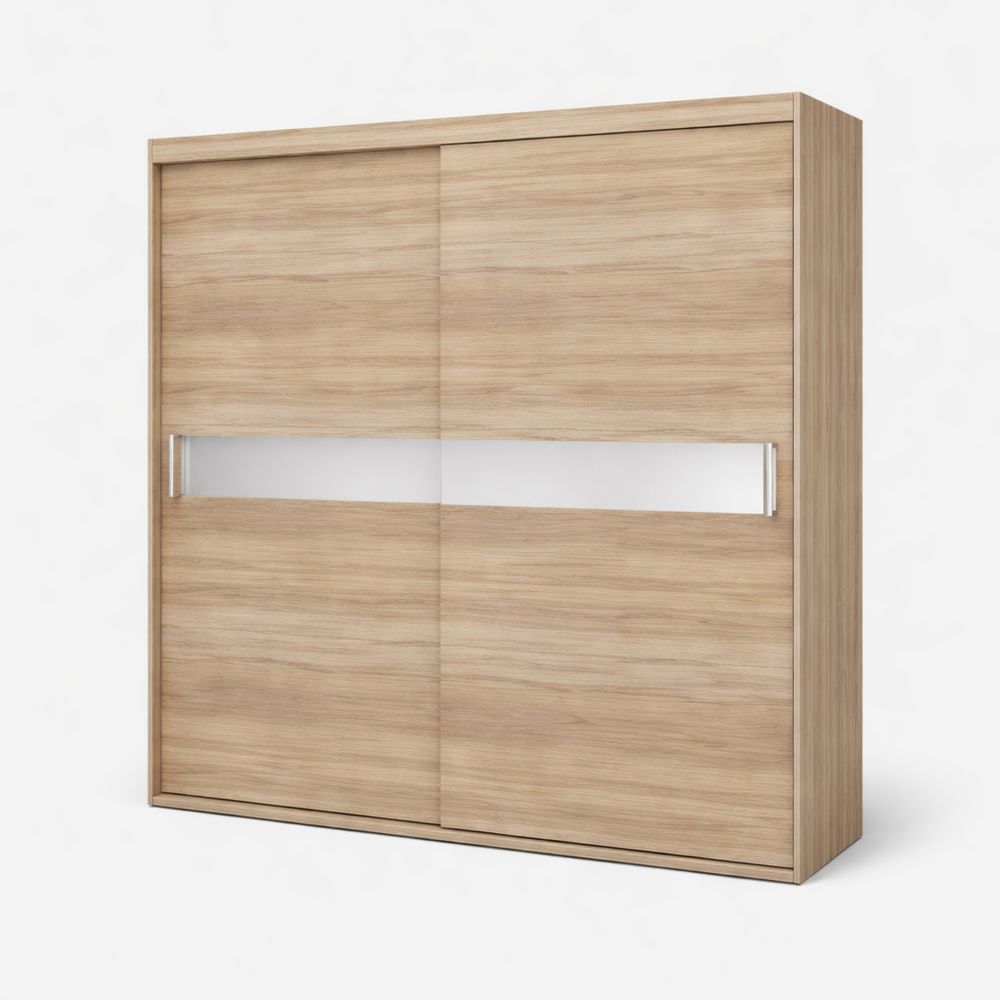 Geräumiger Schiebeschrank mit Spiegel für jeden Raum