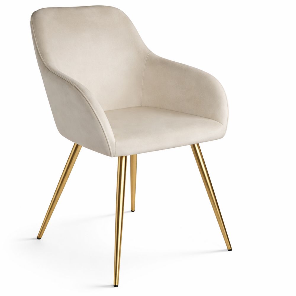 Komfortabler Sessel mit Armlehnen, Samt-Loungesessel für Wohnzimmer und Esszimmer