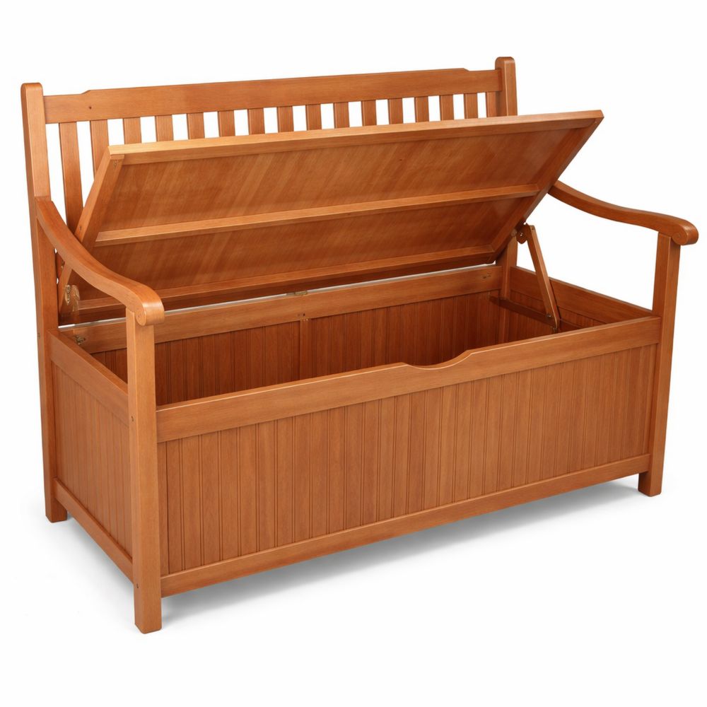 Gartenbank mit Stauraum für Zwei-Personen