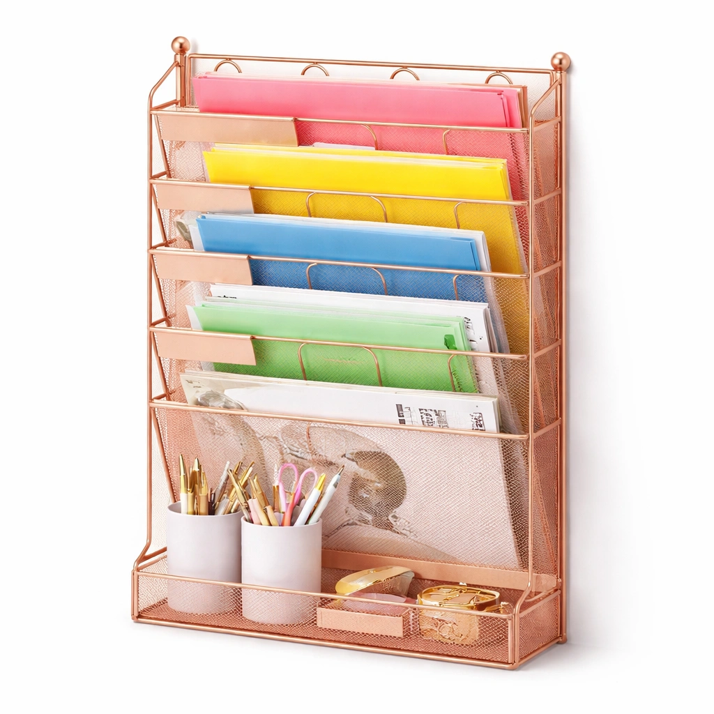 Archivador Metalico Con Compartimentos Multicolor-Omnorae