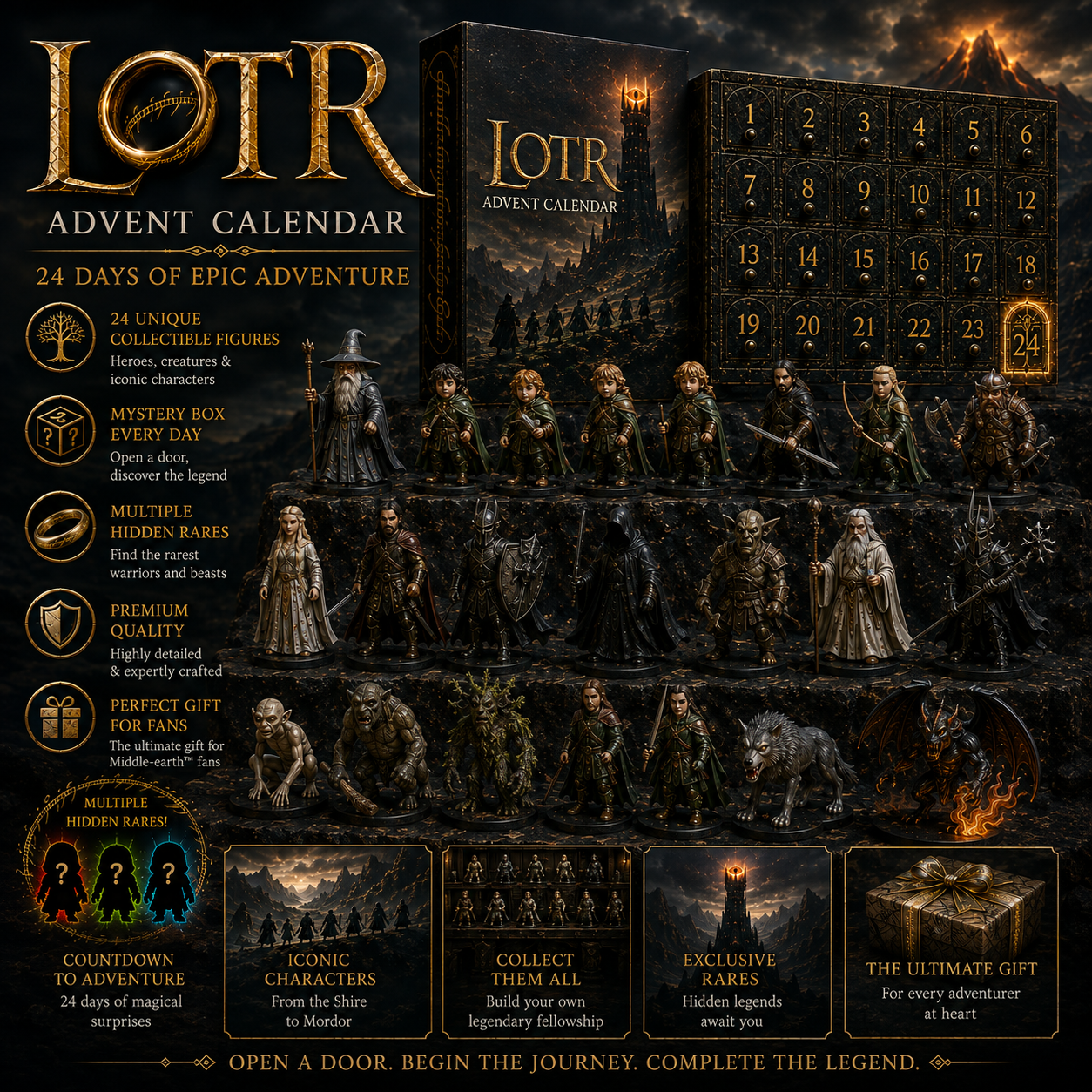 LOTR Fellowship Advent Calendar – 24 Days of an Epic Journey