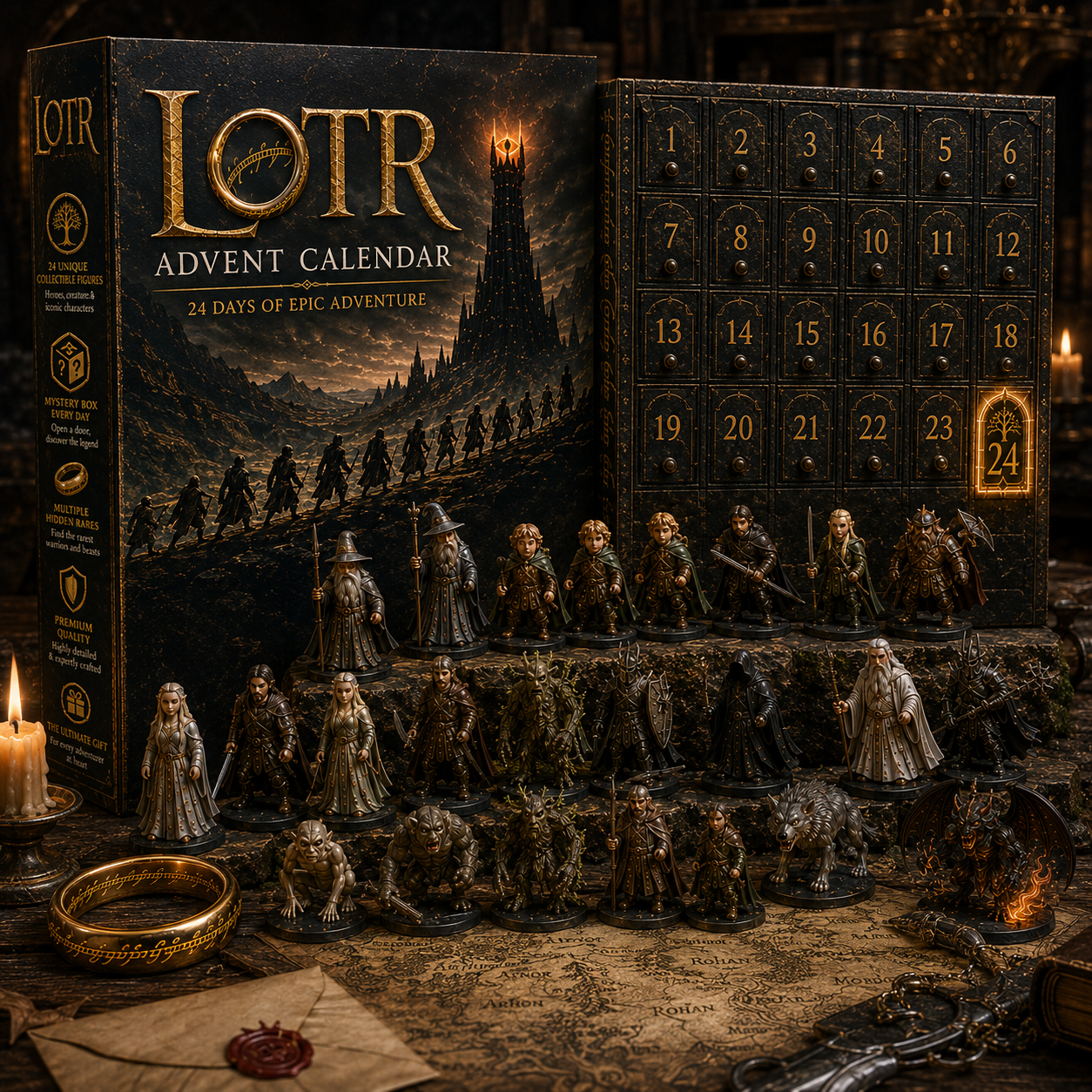 LOTR Fellowship Advent Calendar – 24 Days of an Epic Journey