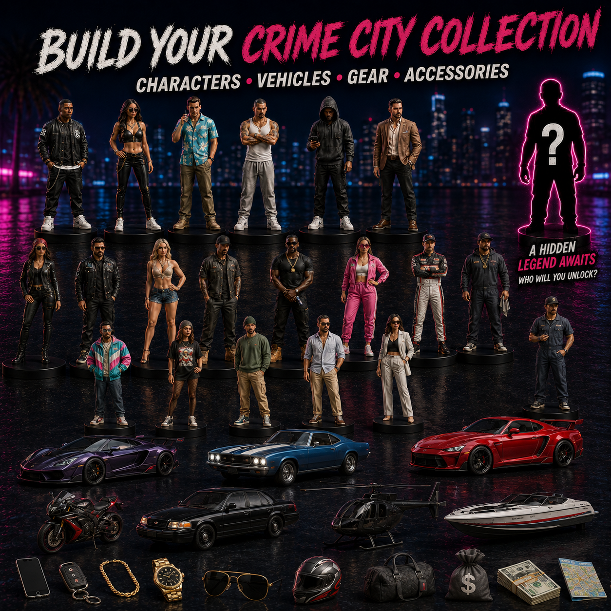🌆 Neon City Adventure Calendar