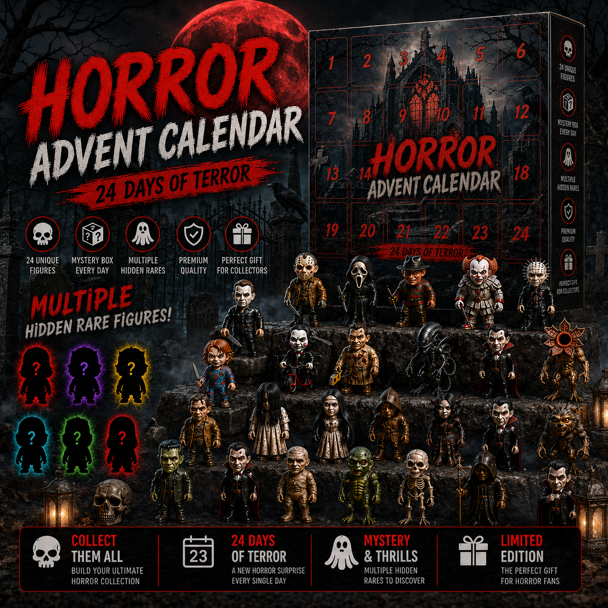 Horror Advent Calendar 2026 – 24 Days of Mystery & Terror