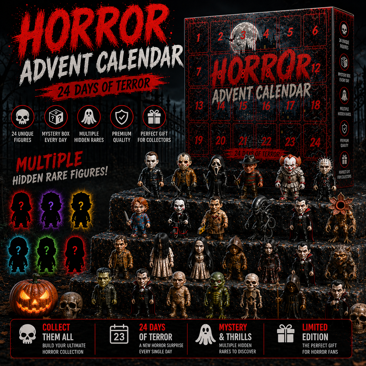 Horror Advent Calendar – 24 Days of Terror