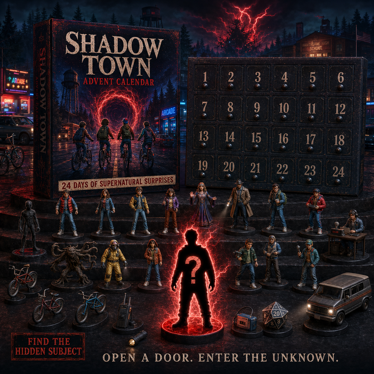 Shadow Town: The Rift Advent Calendar – 24 Days of Mystery Collectibles