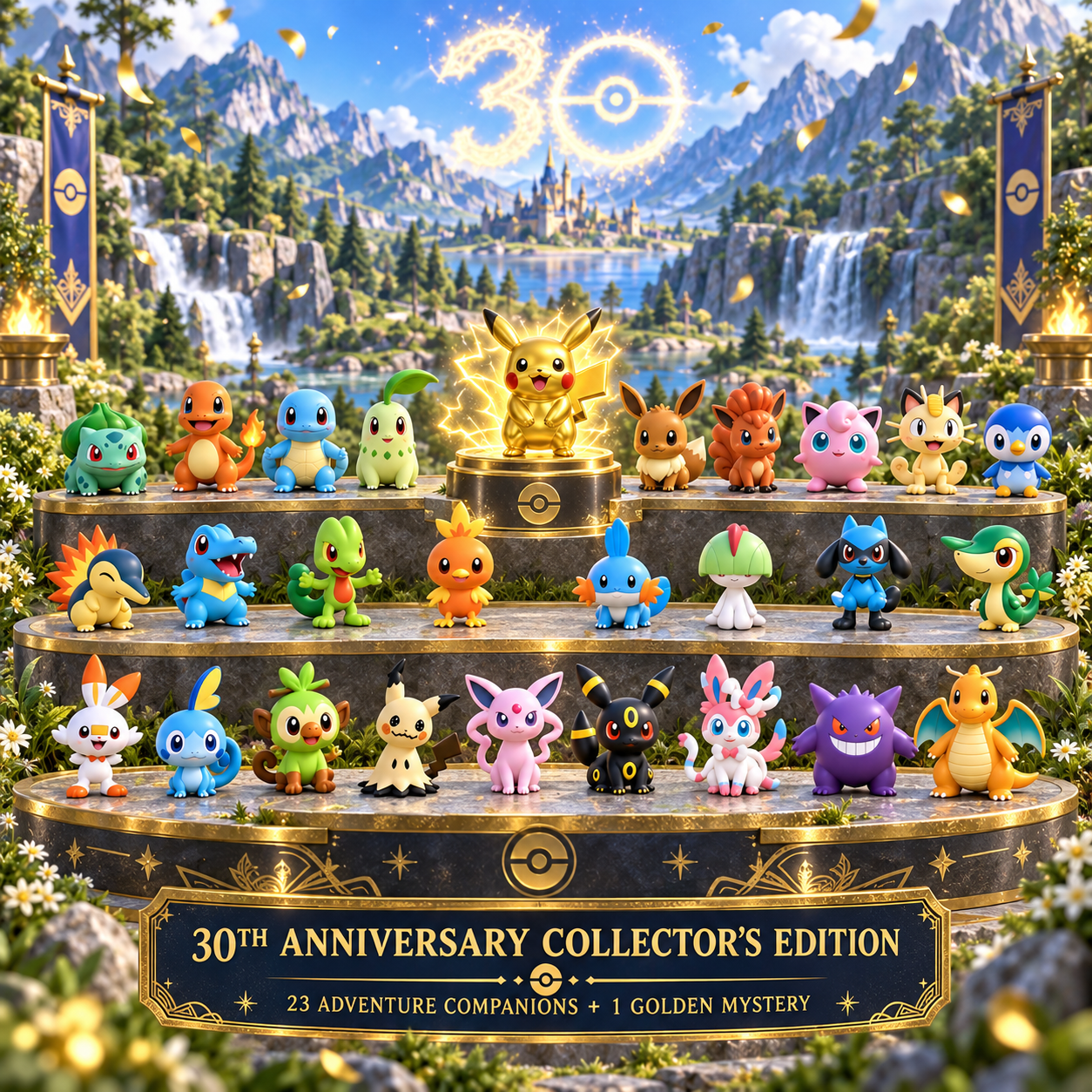 30th Anniversary Creature Quest Advent Calendar – 24 Days of Collectible Surprises