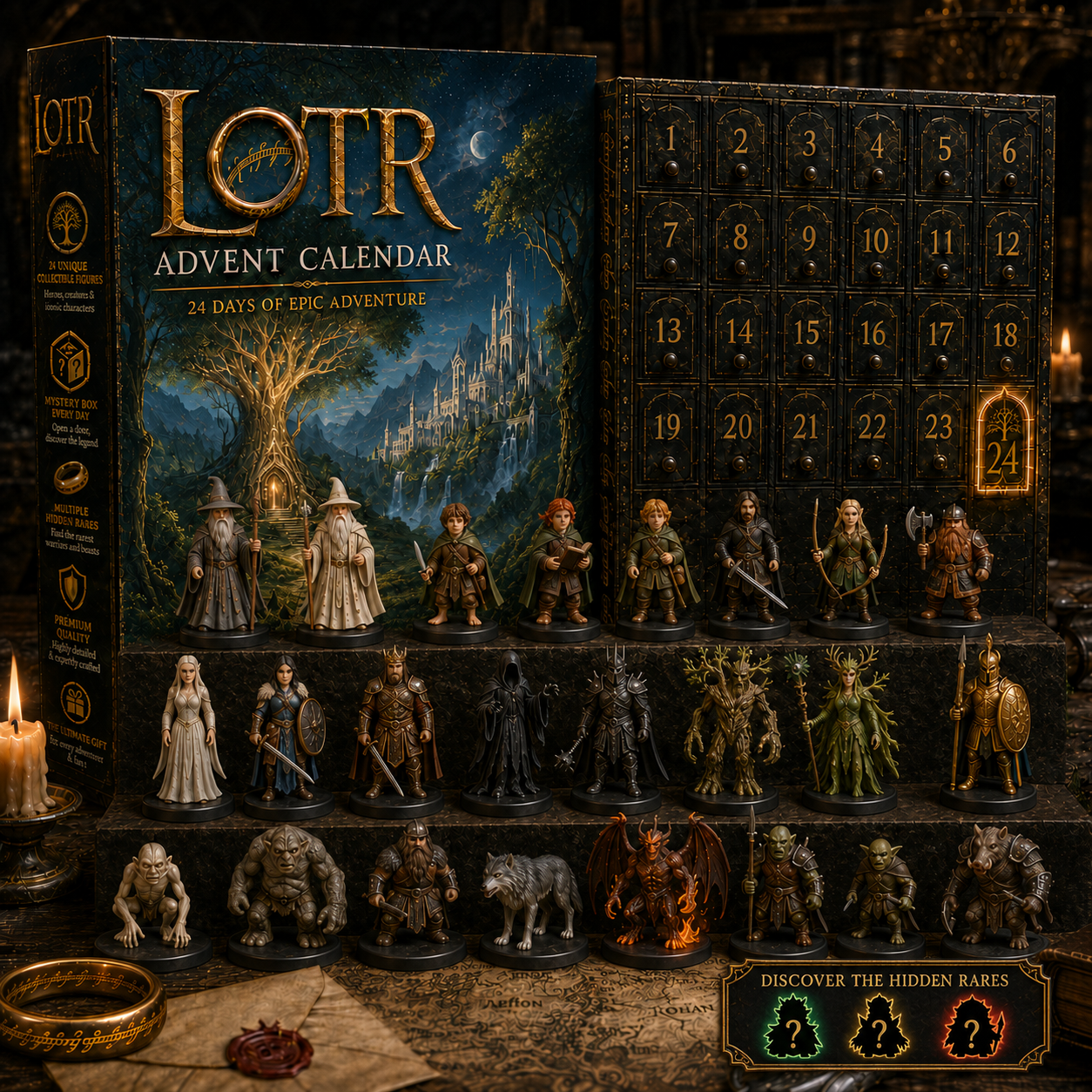 LOTR Fellowship Advent Calendar – 24 Days of an Epic Journey