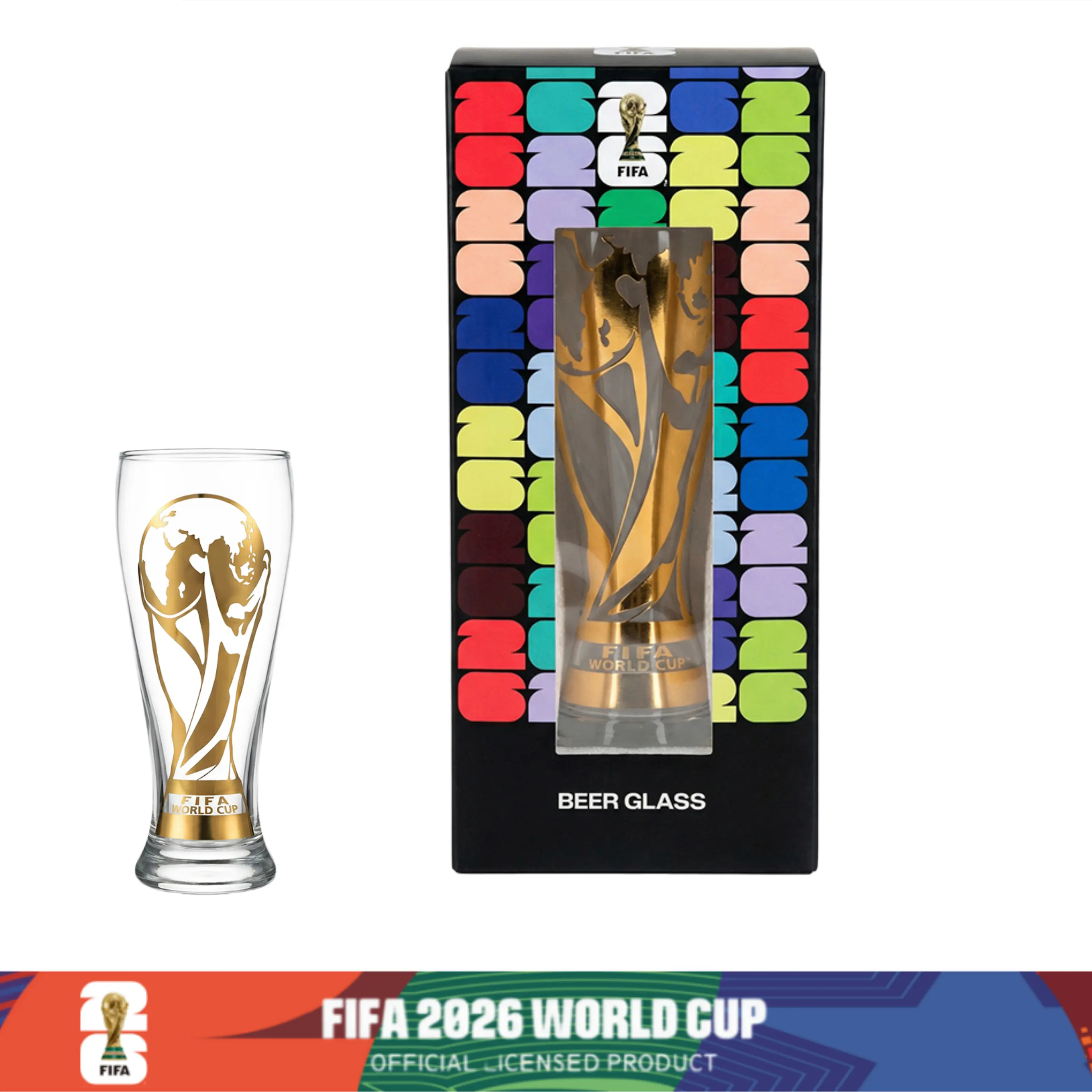 2026 International Soccer Celebration Beer Mug & Bottle Opener Set Football Fan Gift for Parties & Home Bar Decor