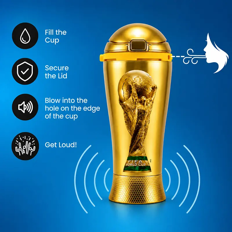 Champion Trophy Sip & Cheer Gift Set
