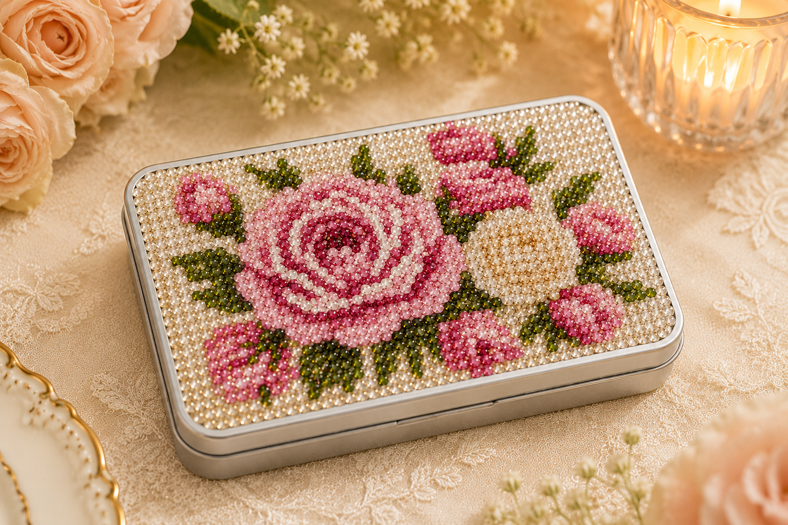 💎 DIY Diamond Painting Tin Box Kit ✨