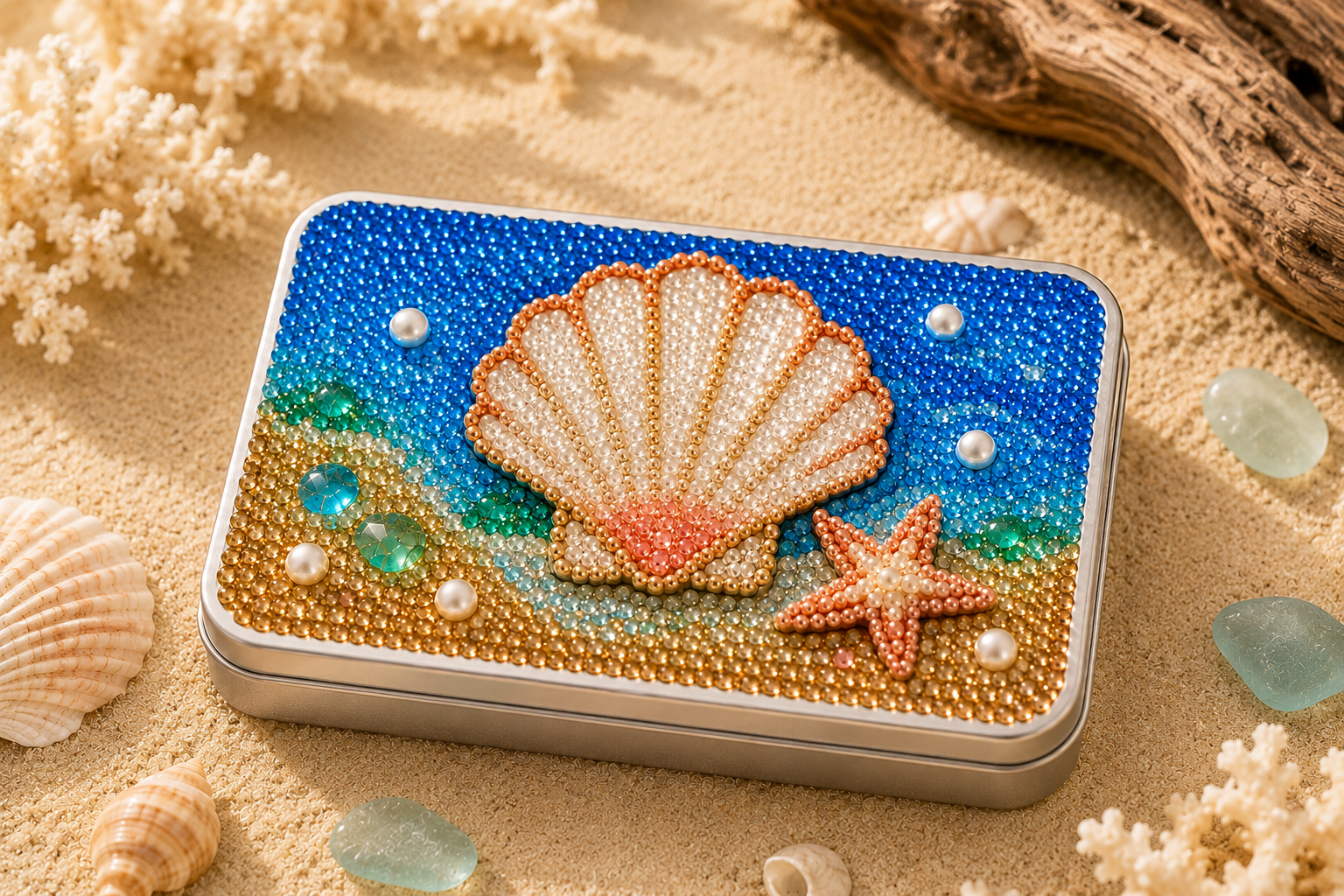 💎 DIY Diamond Painting Tin Box Kit ✨