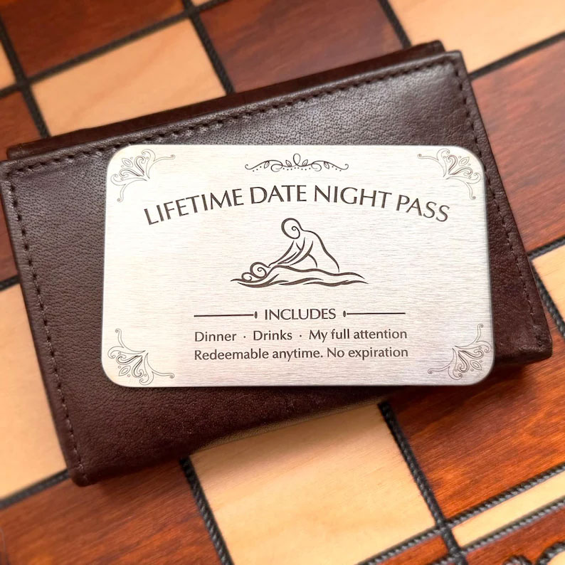 Lifetime Date Night Pass Wallet Card