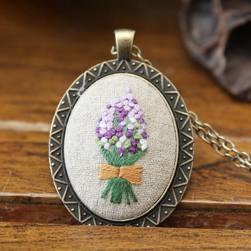 DIY Necklace - Lavender