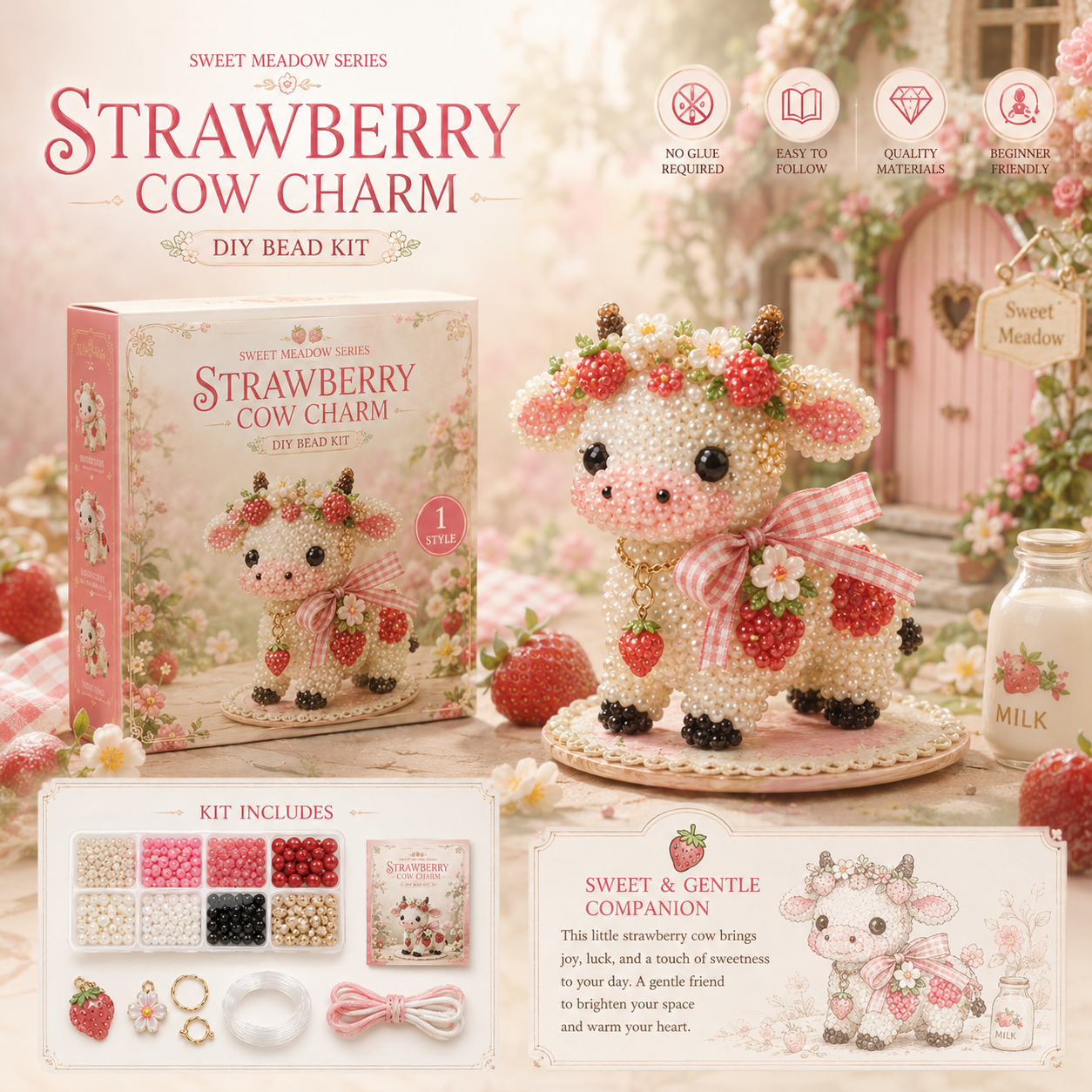 🎁Cute Beaded Animal DIY Kits