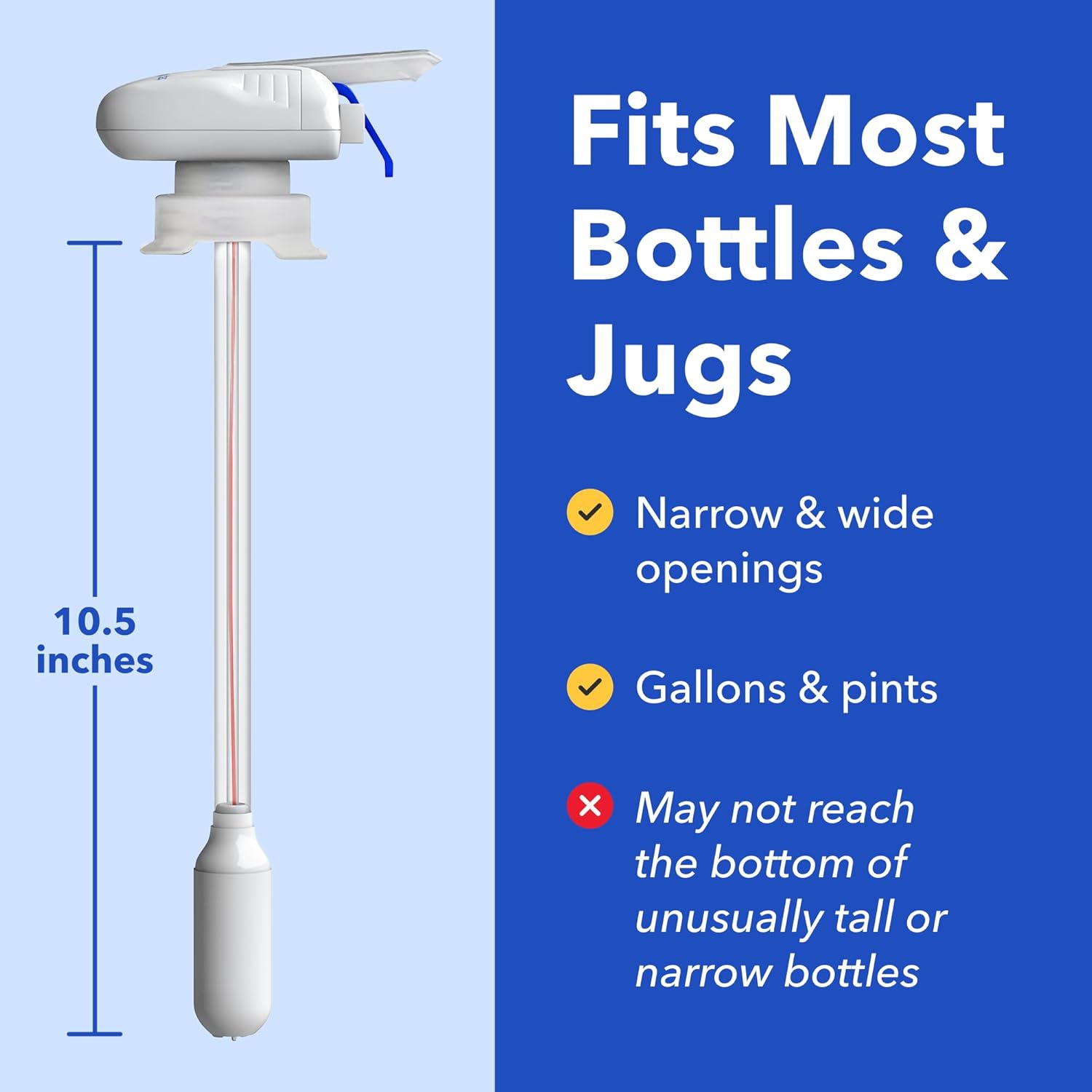 🔥LAST DAY 50% OFF - 🚰 Automatic Drink Dispenser – One-Handed Pour, Zero Mess! (Set of 2)
