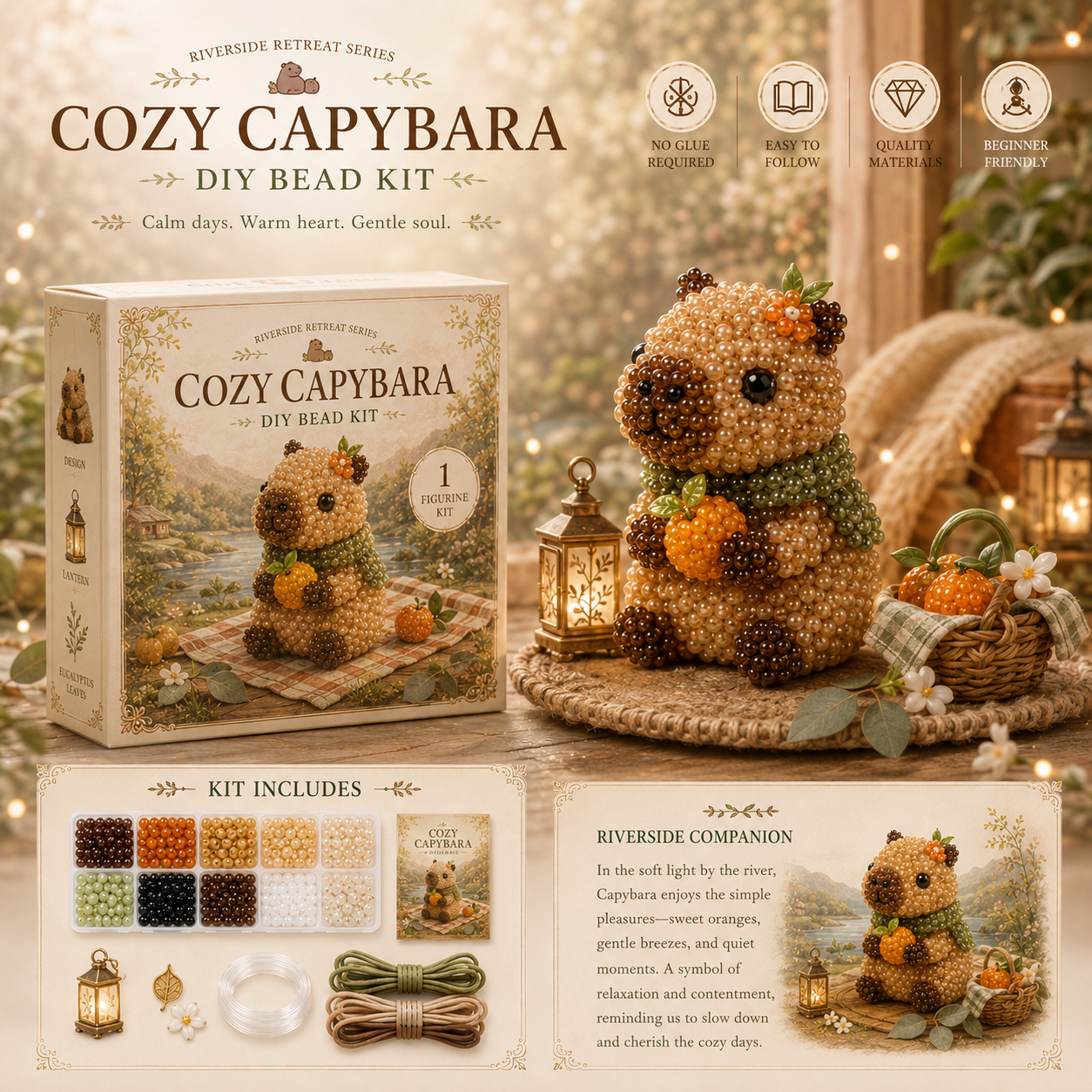🎁Cute Beaded Animal DIY Kits