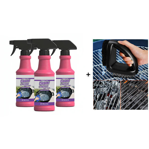 🌞Summer Hot Sale-60% Off!!🌿Fast-Acting Heavy-Duty Grill Degreaser Spray